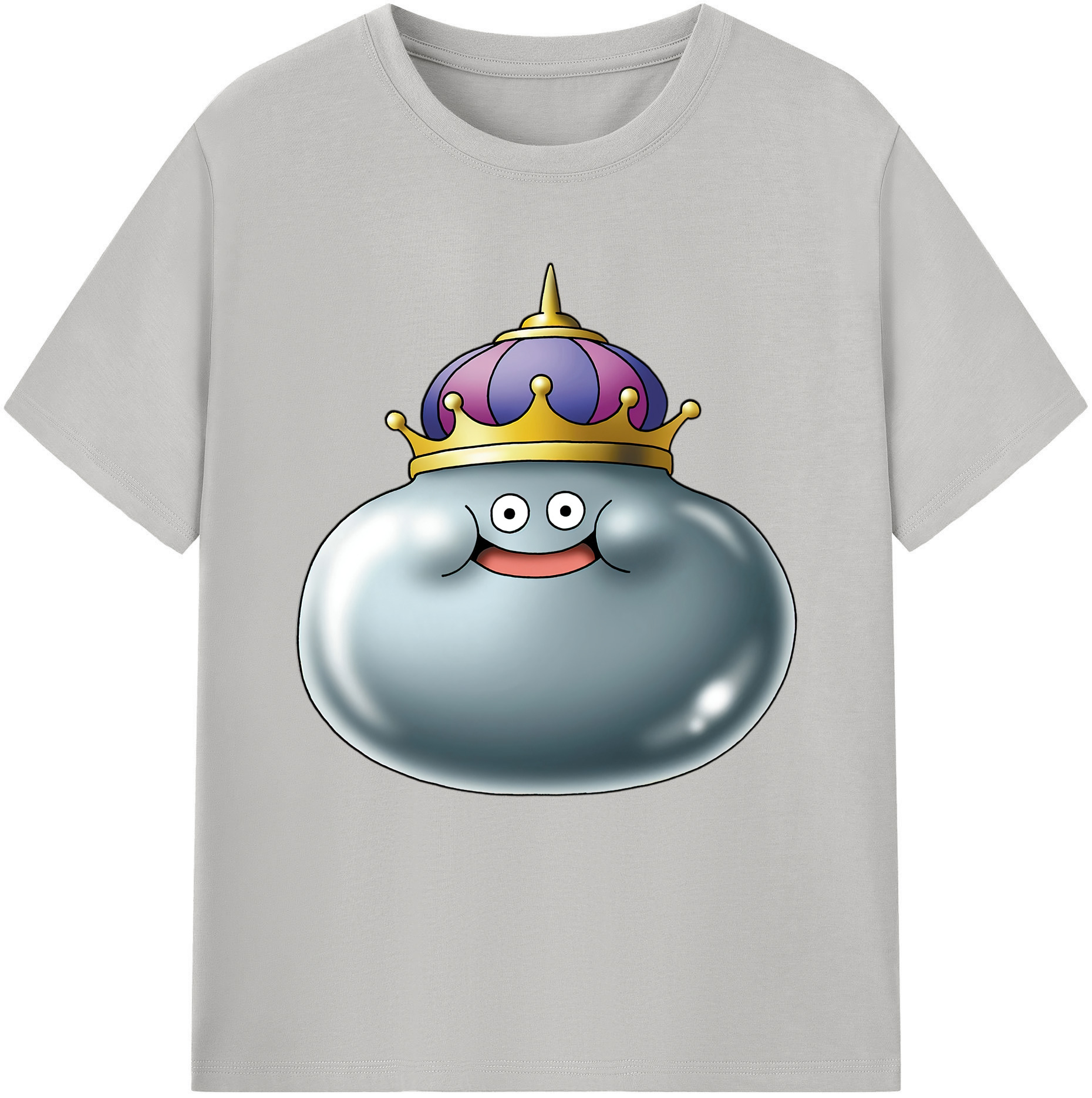 （画像用） ドラゴンクエスト Doragon Kuesuto Dragon Quest 綿100％半袖Tシャツ（フロントプリント）
