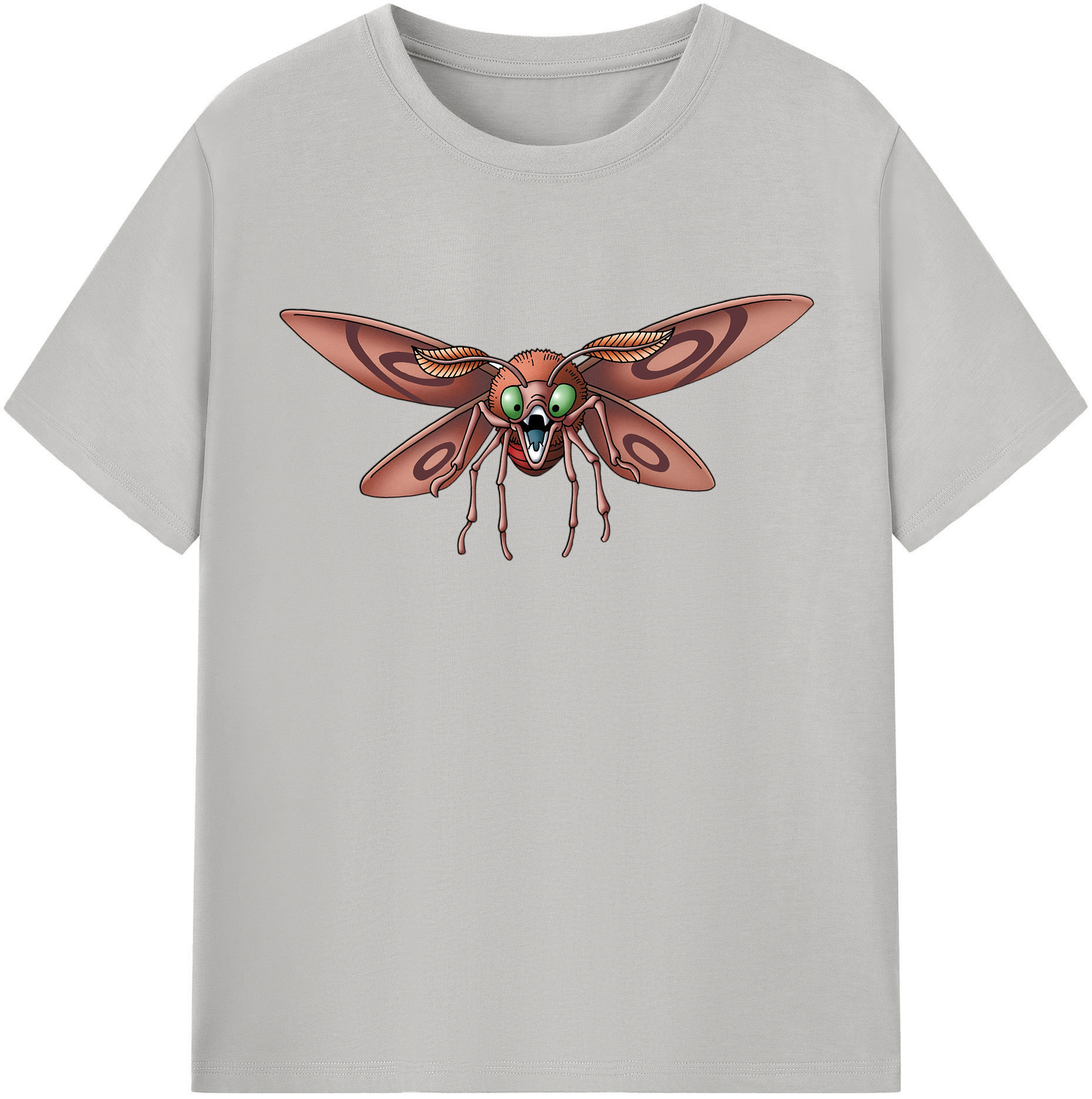 （画像用） ドラゴンクエスト Doragon Kuesuto Dragon Quest 綿100％半袖Tシャツ（フロントプリント）