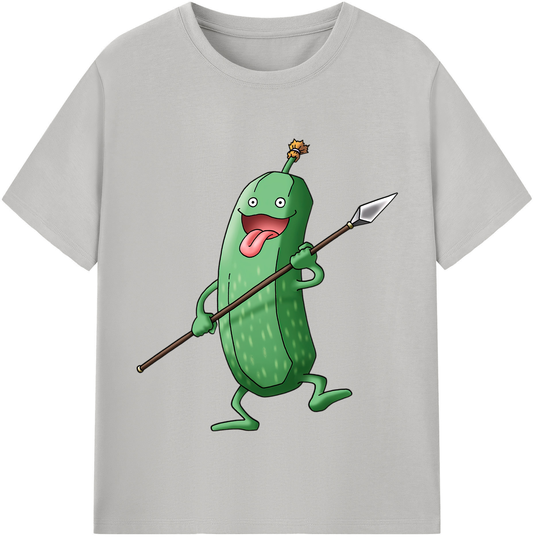 （画像用） ドラゴンクエスト Doragon Kuesuto Dragon Quest 綿100％半袖Tシャツ（フロントプリント）
