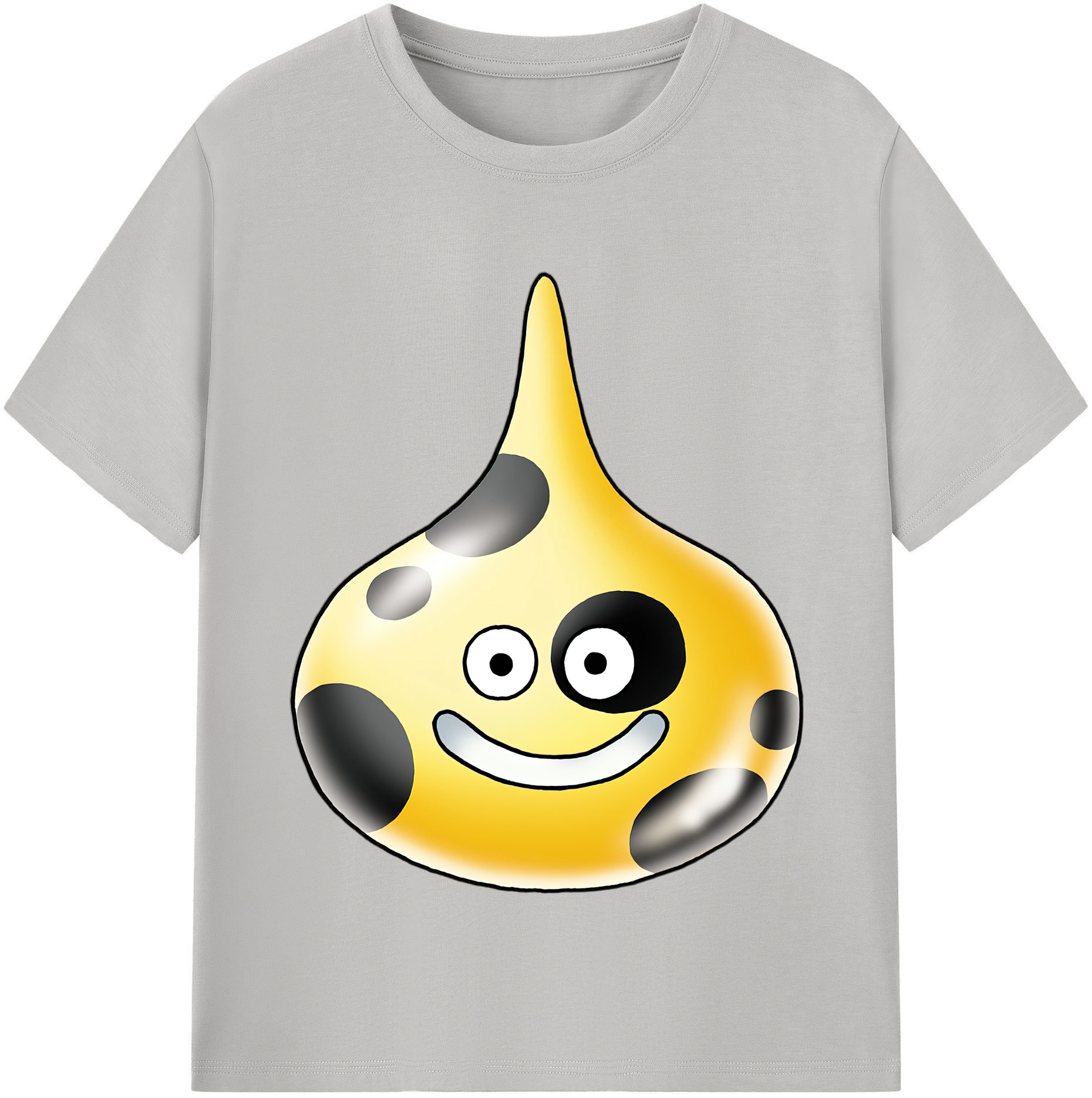 （画像用） ドラゴンクエスト Doragon Kuesuto Dragon Quest 綿100％半袖Tシャツ（フロントプリント）