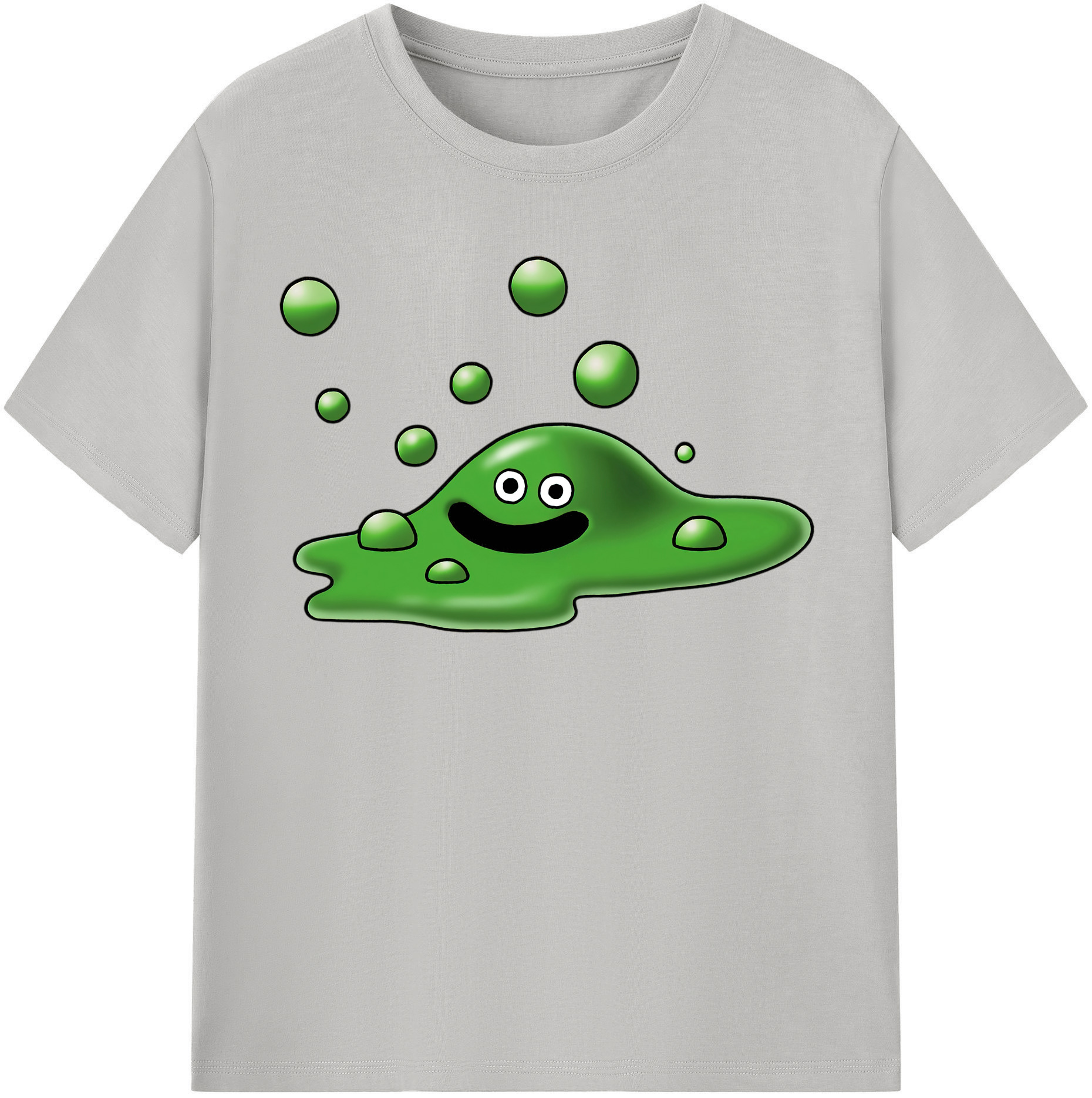 （画像用） ドラゴンクエスト Doragon Kuesuto Dragon Quest 綿100％半袖Tシャツ（フロントプリント）