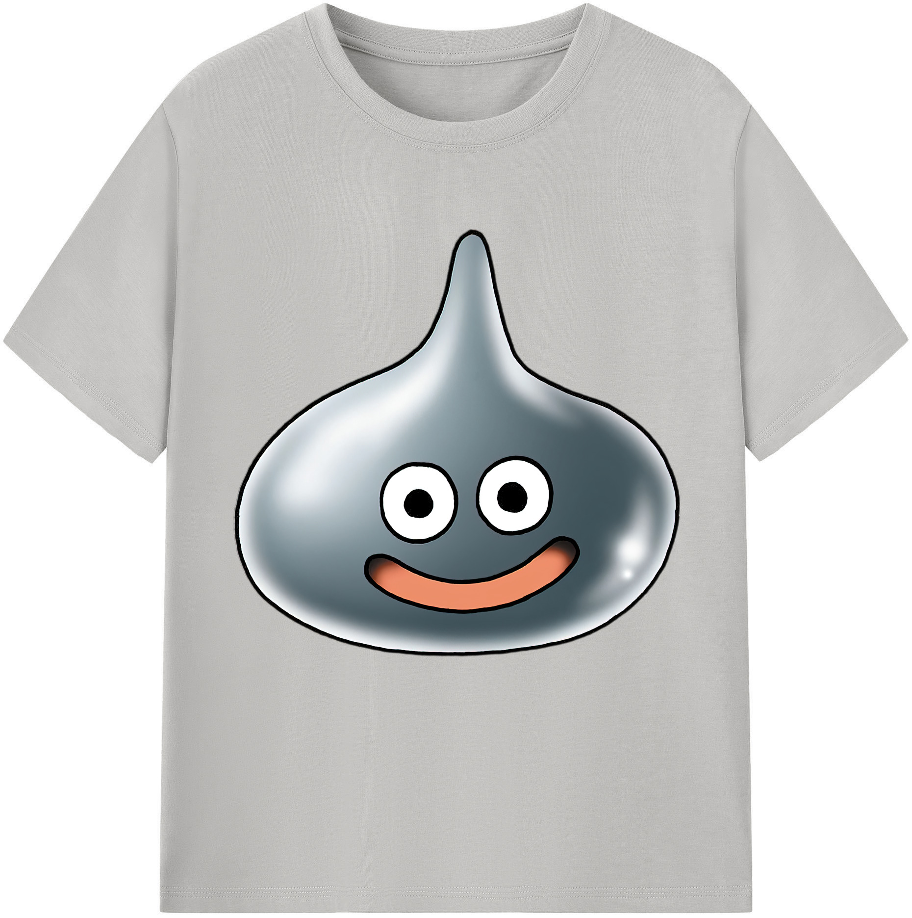 （画像用） ドラゴンクエスト Doragon Kuesuto Dragon Quest 綿100％半袖Tシャツ（フロントプリント）