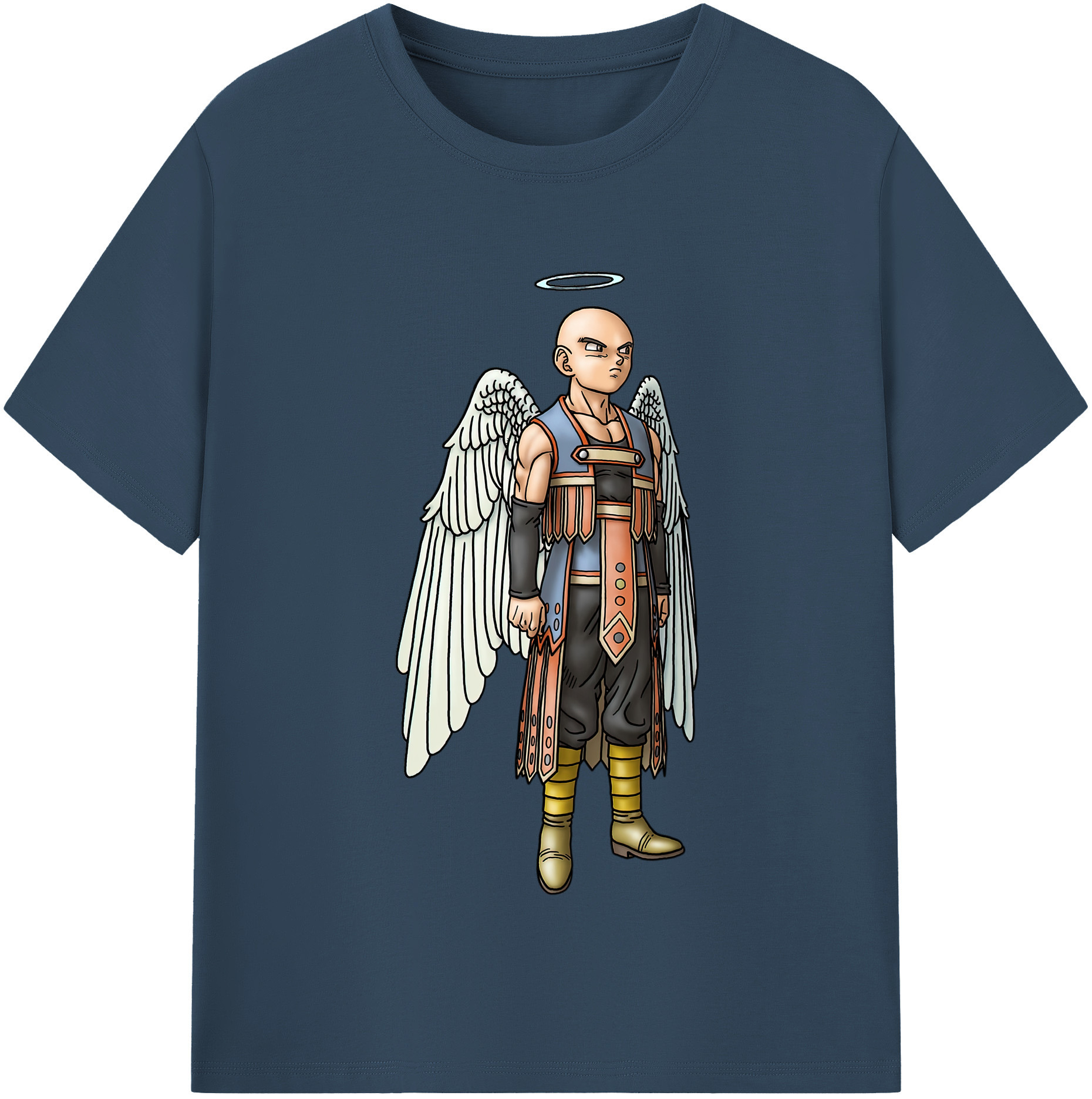（画像用） ドラゴンクエスト Doragon Kuesuto Dragon Quest 綿100％半袖Tシャツ（フロントプリント）