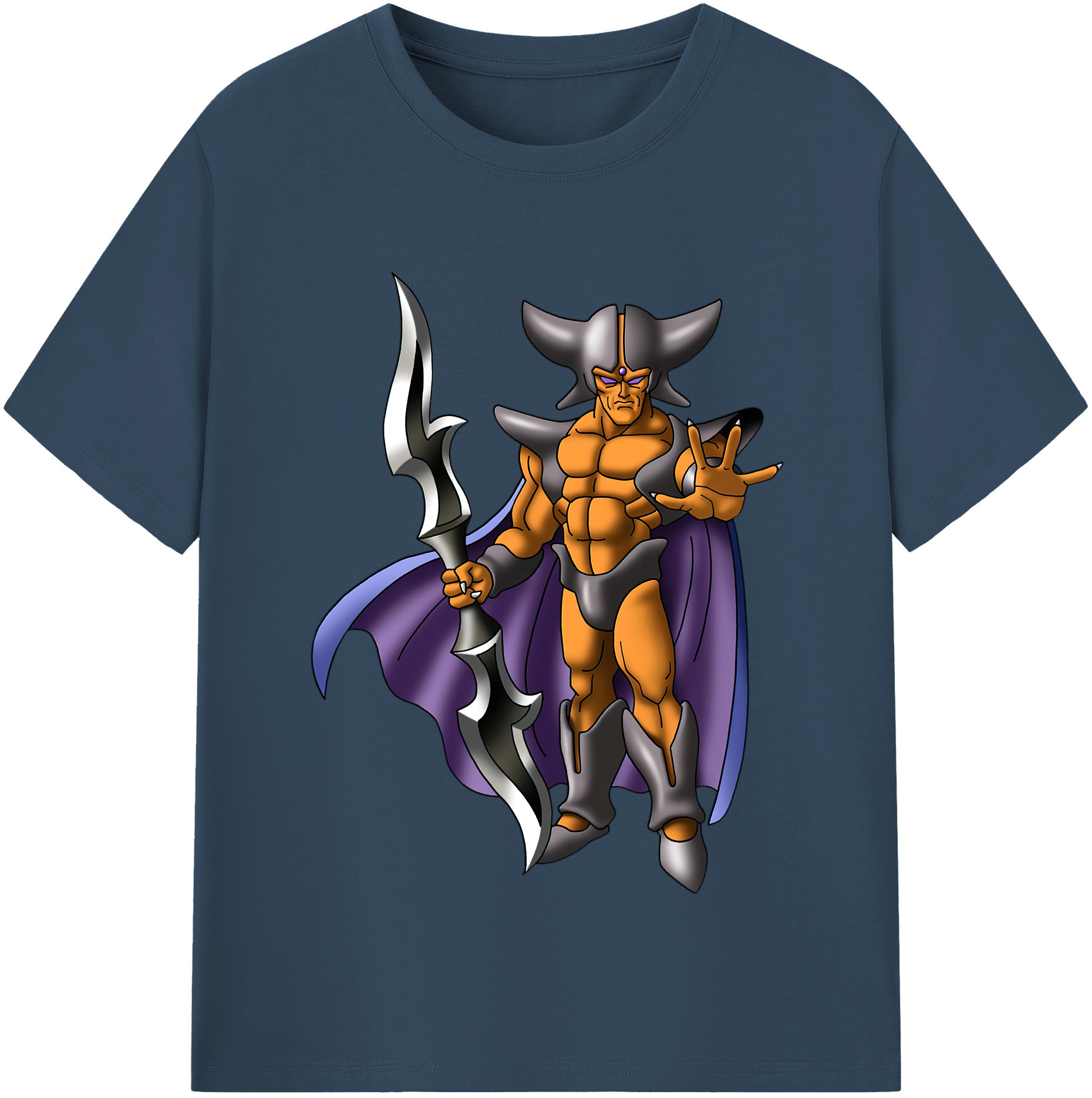 （画像用） ドラゴンクエスト Doragon Kuesuto Dragon Quest 綿100％半袖Tシャツ（フロントプリント）