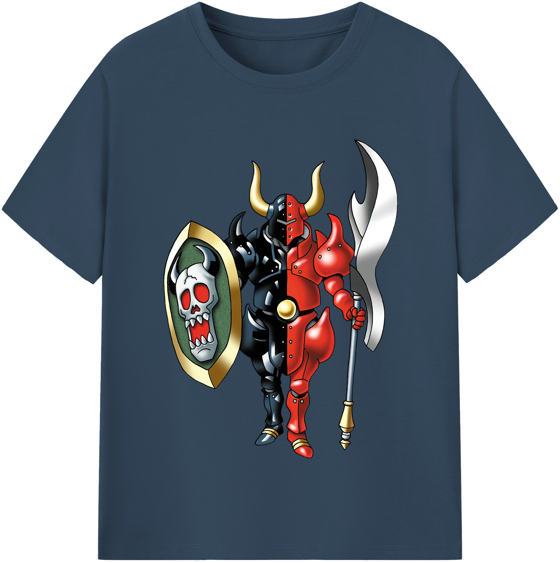 （画像用） ドラゴンクエスト Doragon Kuesuto Dragon Quest 綿100％半袖Tシャツ（フロントプリント）