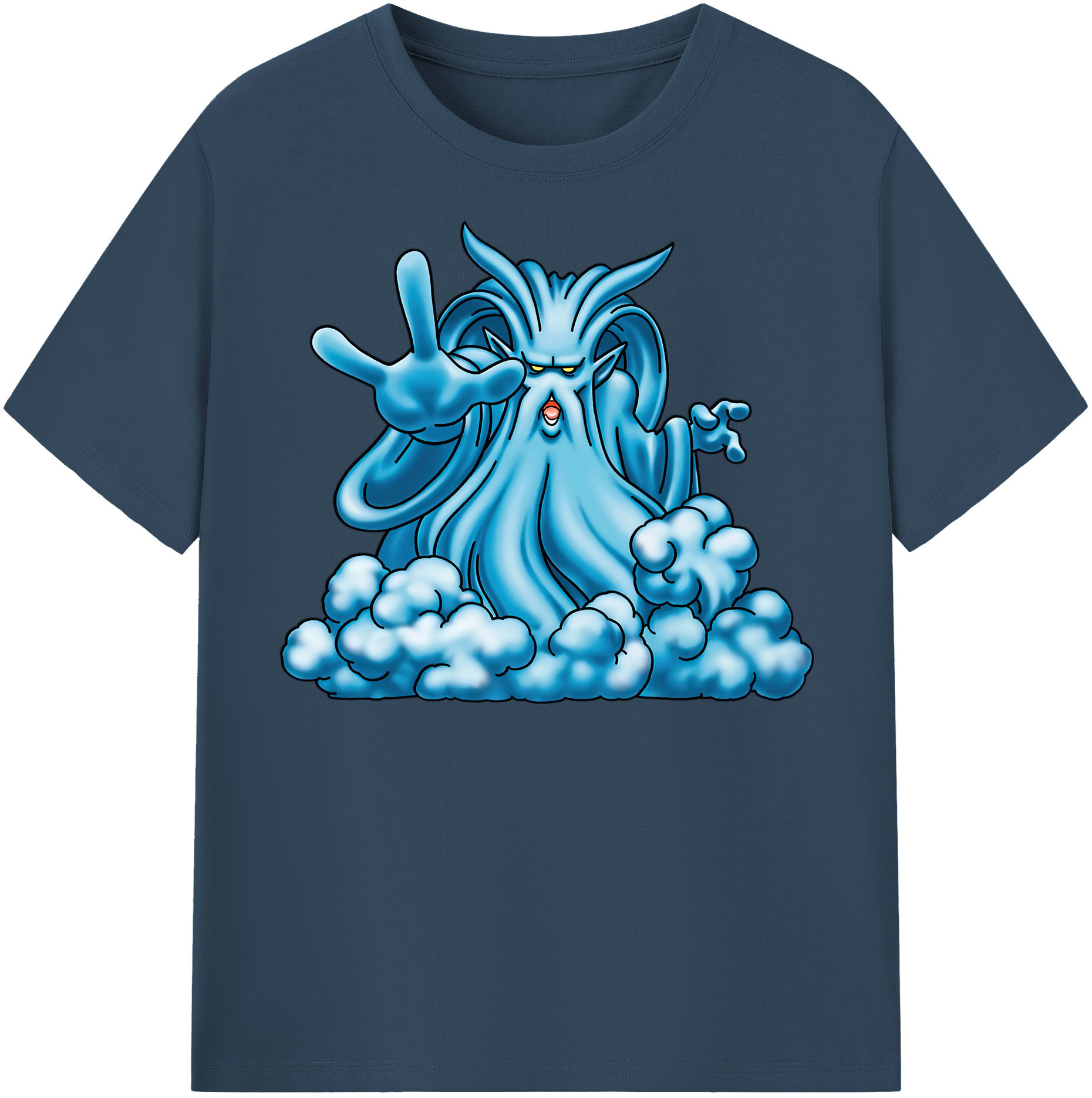 （画像用） ドラゴンクエスト Doragon Kuesuto Dragon Quest 綿100％半袖Tシャツ（フロントプリント）