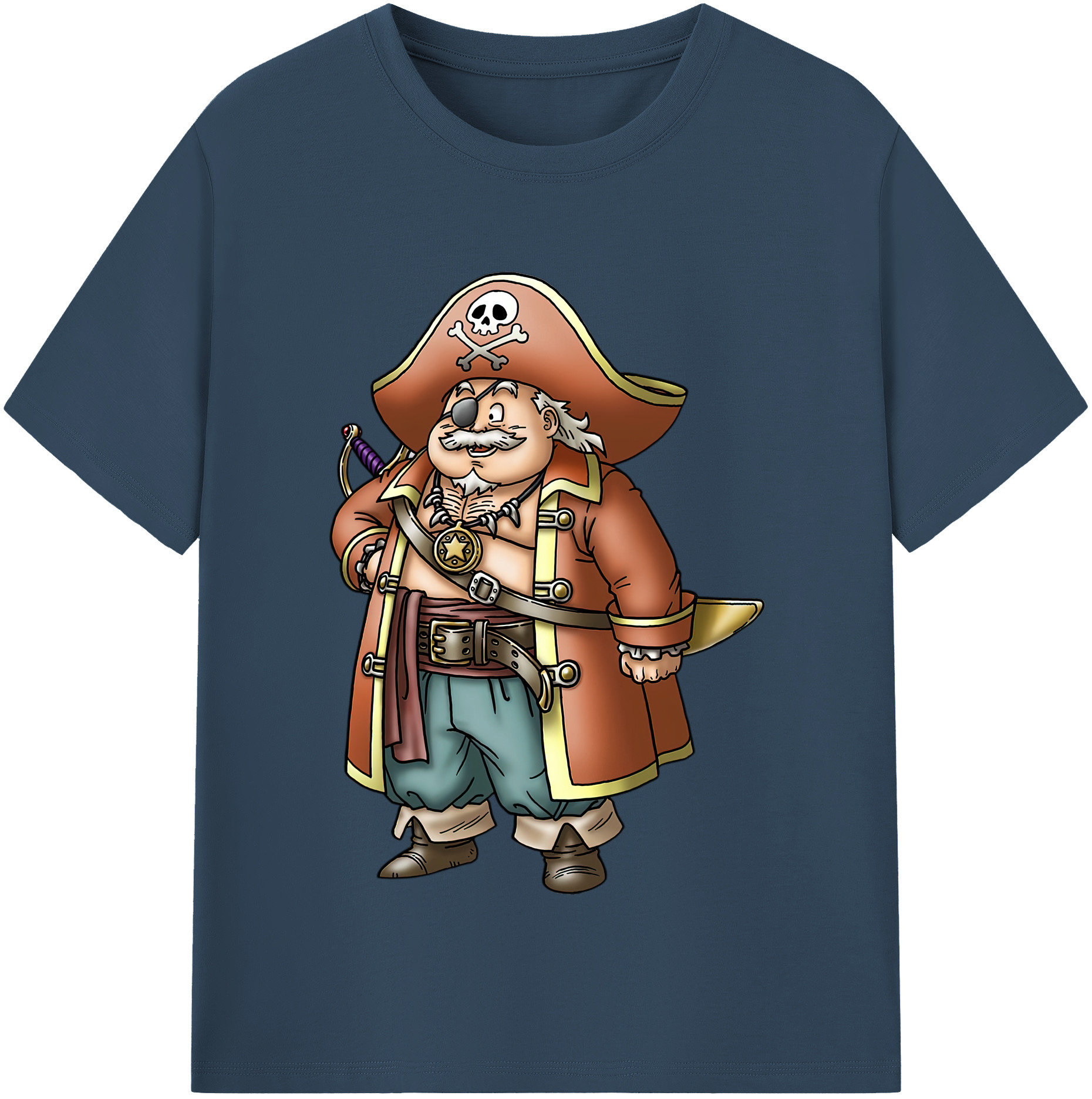 （画像用） ドラゴンクエスト Doragon Kuesuto Dragon Quest 綿100％半袖Tシャツ（フロントプリント）