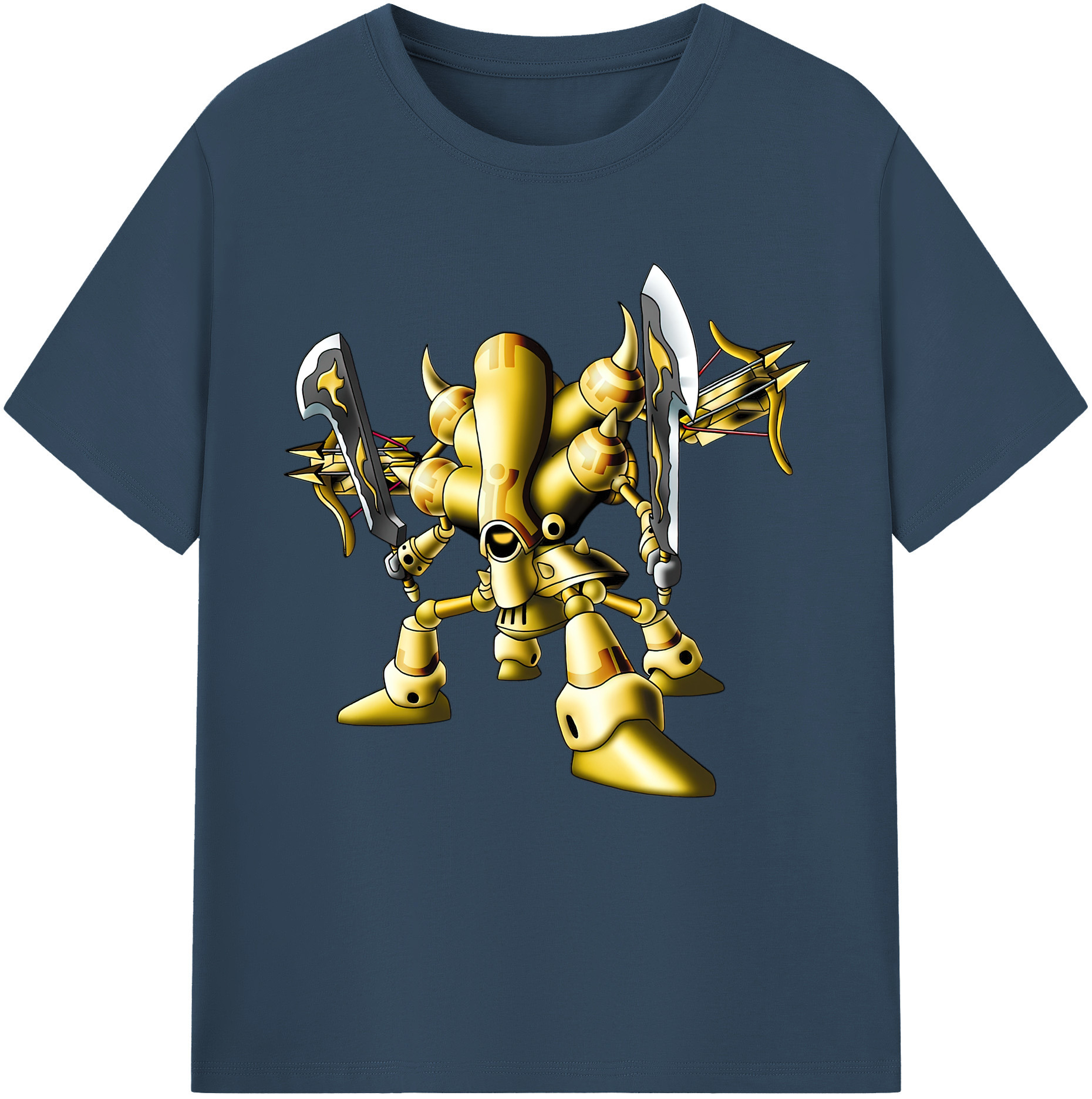 （画像用） ドラゴンクエスト Doragon Kuesuto Dragon Quest 綿100％半袖Tシャツ（フロントプリント）