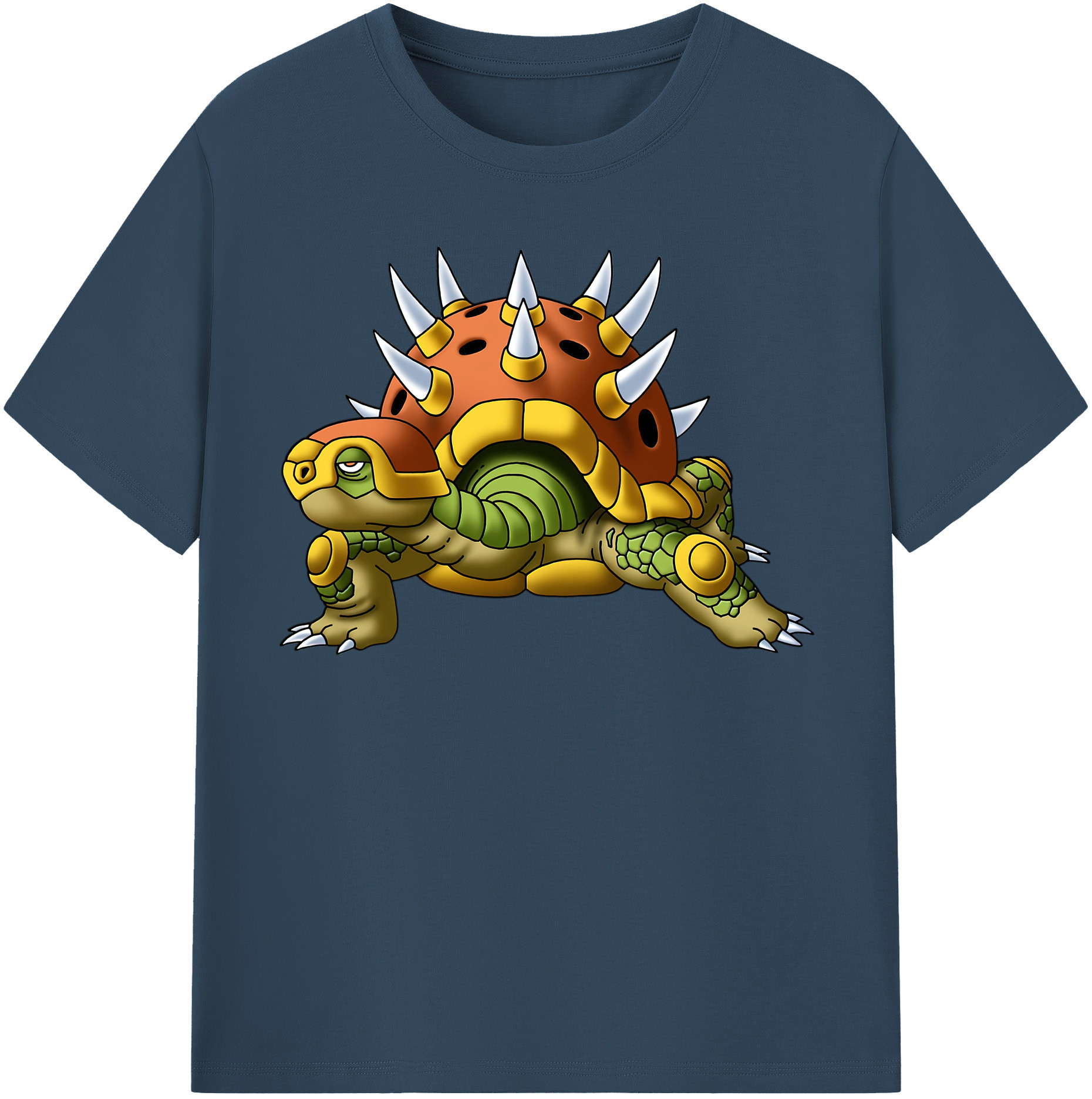 （画像用） ドラゴンクエスト Doragon Kuesuto Dragon Quest 綿100％半袖Tシャツ（フロントプリント）
