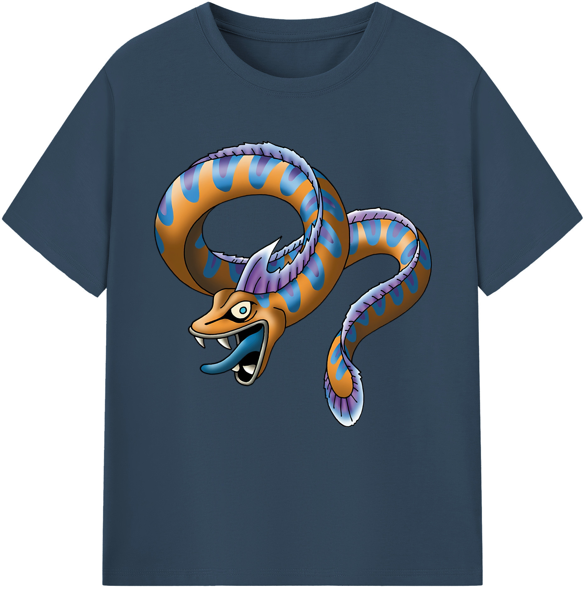（画像用） ドラゴンクエスト Doragon Kuesuto Dragon Quest 綿100％半袖Tシャツ（フロントプリント）
