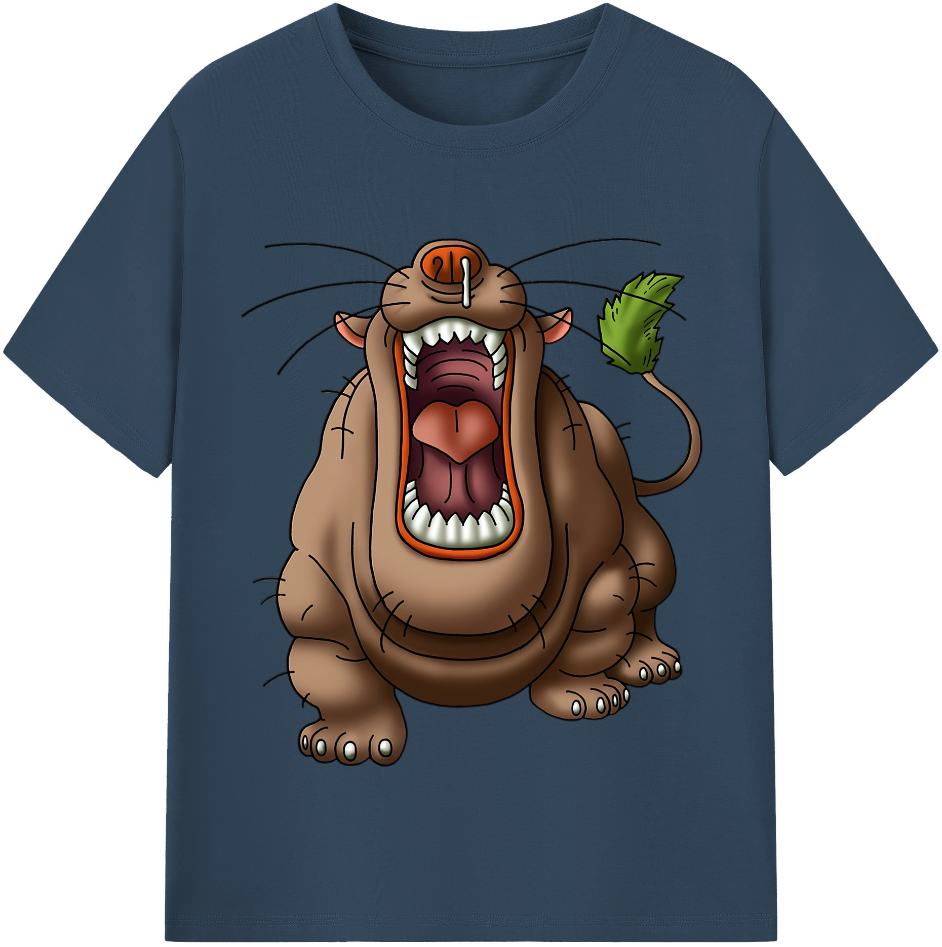（画像用） ドラゴンクエスト Doragon Kuesuto Dragon Quest 綿100％半袖Tシャツ（フロントプリント）