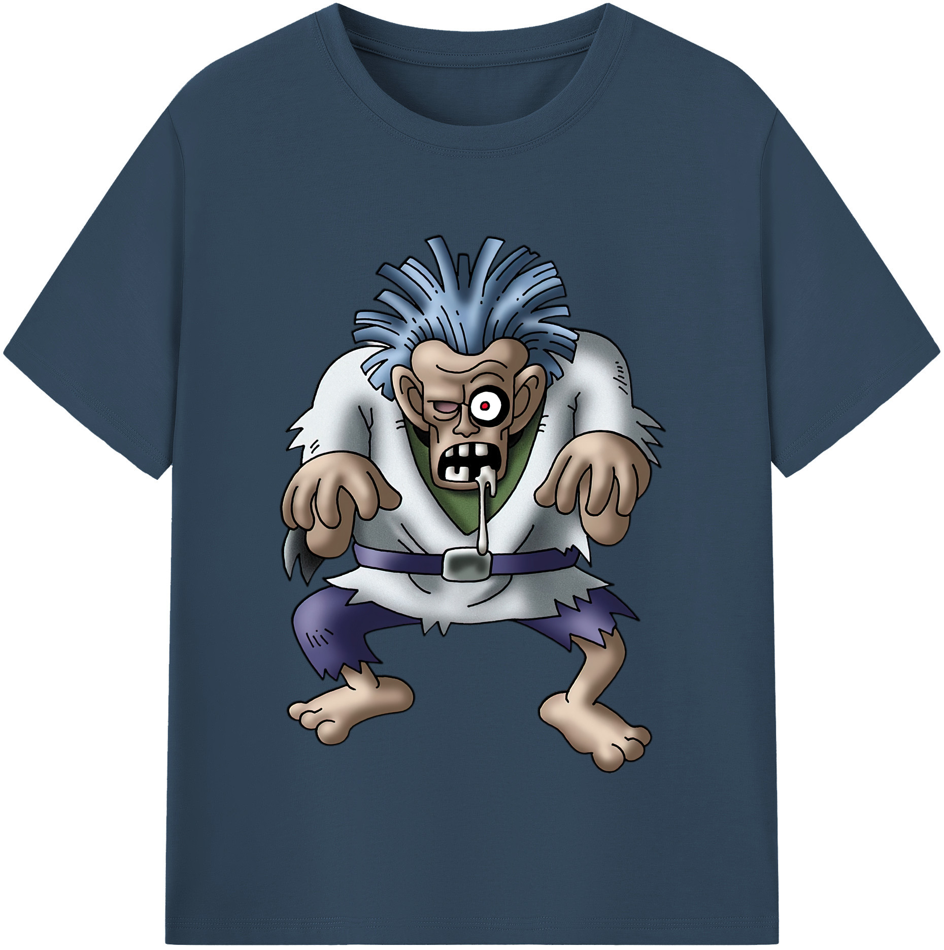 （画像用） ドラゴンクエスト Doragon Kuesuto Dragon Quest 綿100％半袖Tシャツ（フロントプリント）