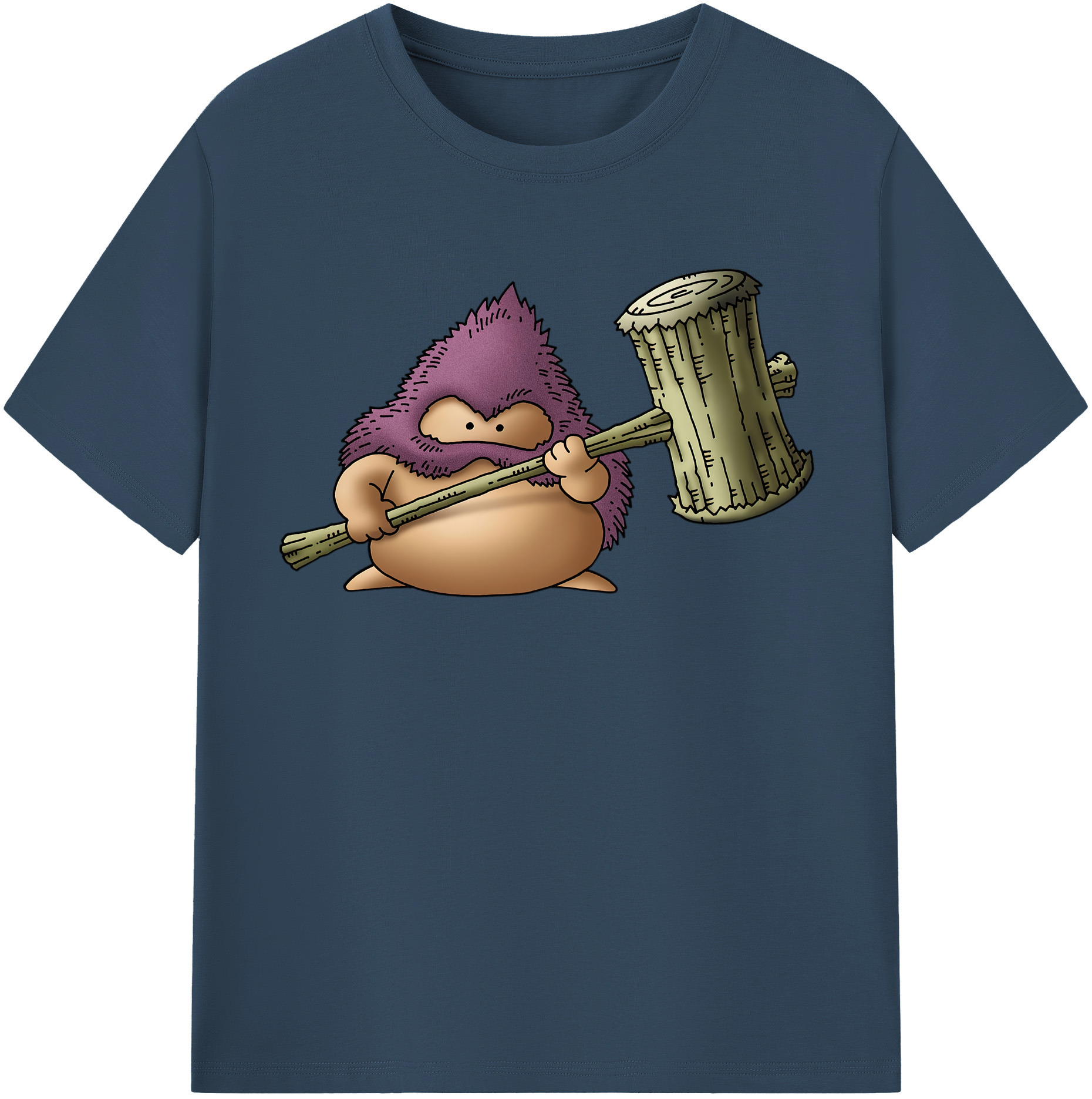 （画像用） ドラゴンクエスト Doragon Kuesuto Dragon Quest 綿100％半袖Tシャツ（フロントプリント）