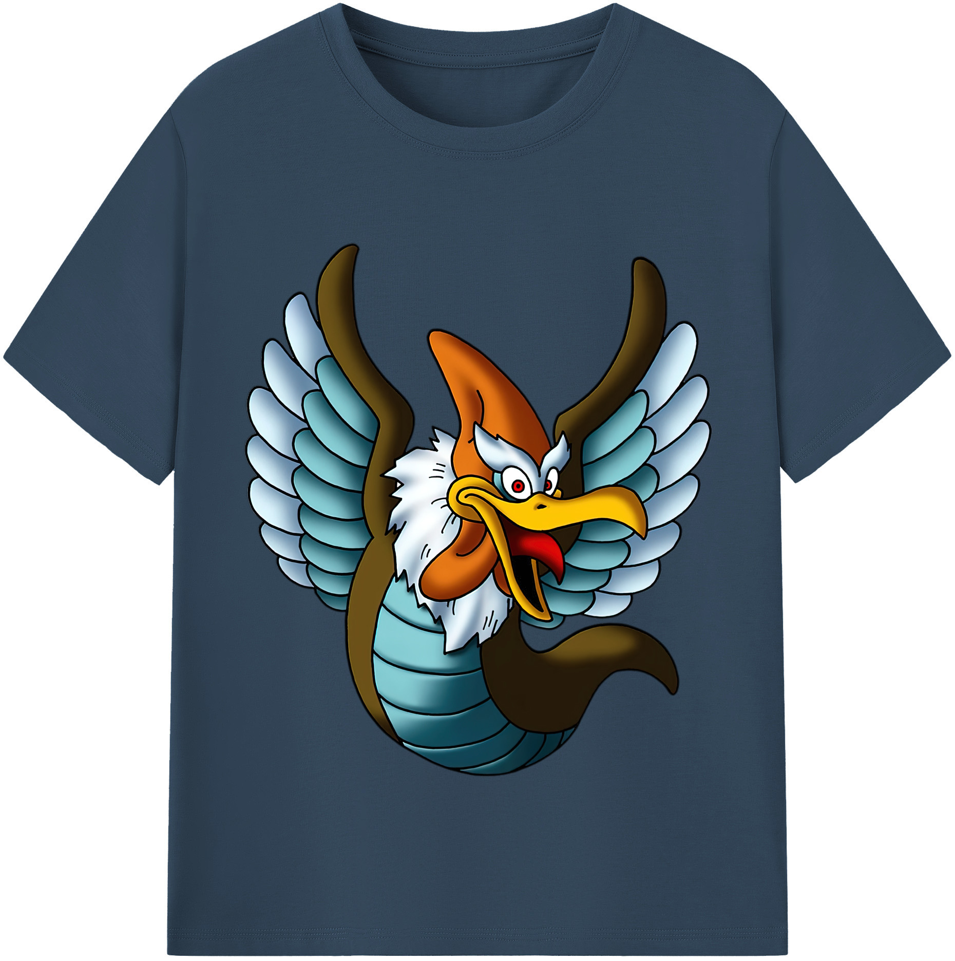 （画像用） ドラゴンクエスト Doragon Kuesuto Dragon Quest 綿100％半袖Tシャツ（フロントプリント）
