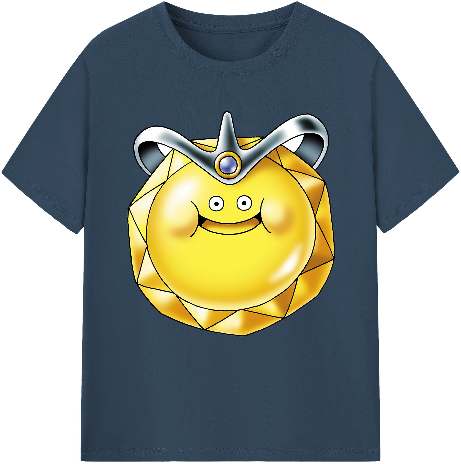 （画像用） ドラゴンクエスト Doragon Kuesuto Dragon Quest 綿100％半袖Tシャツ（フロントプリント）