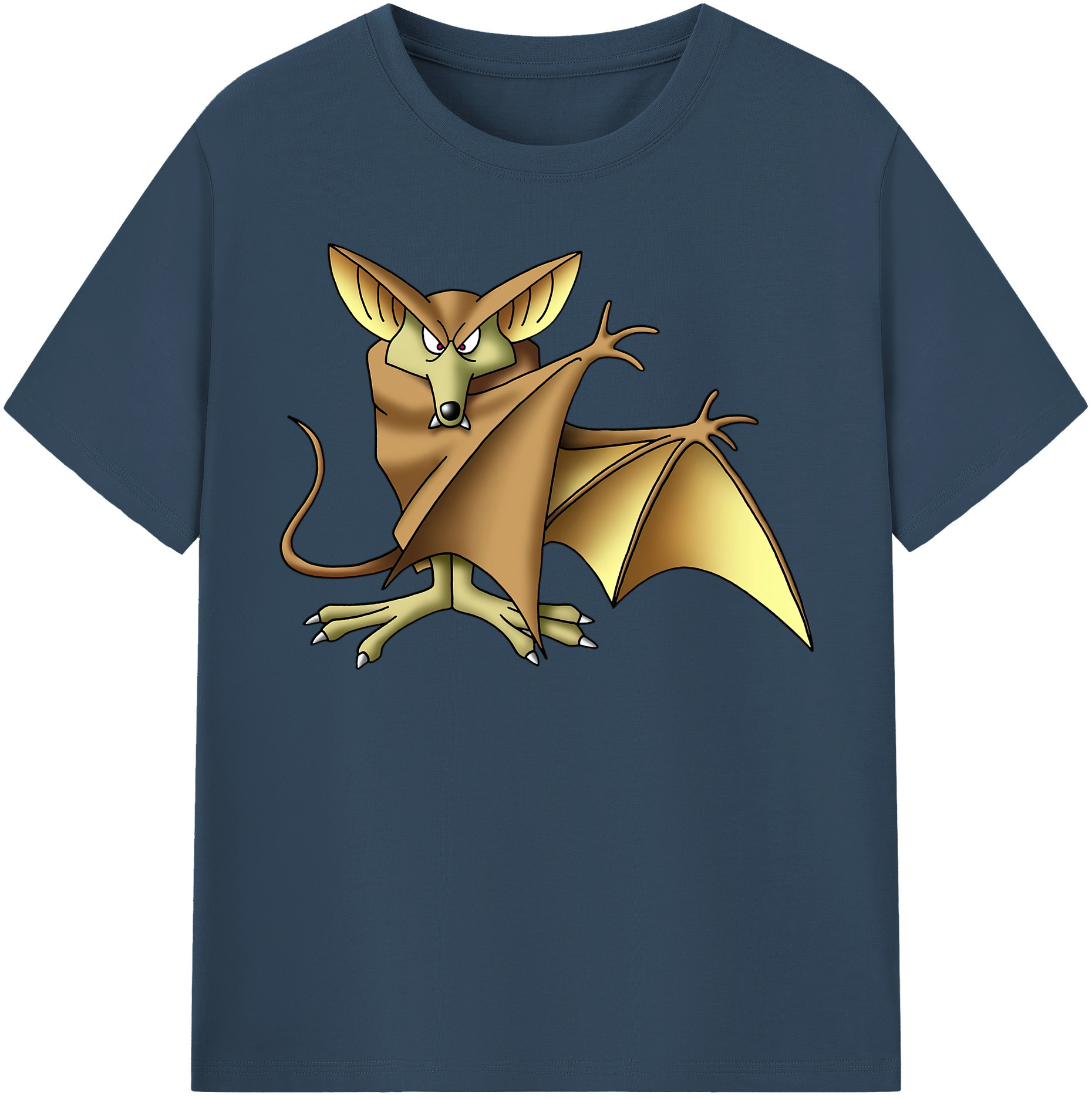（画像用） ドラゴンクエスト Doragon Kuesuto Dragon Quest 綿100％半袖Tシャツ（フロントプリント）