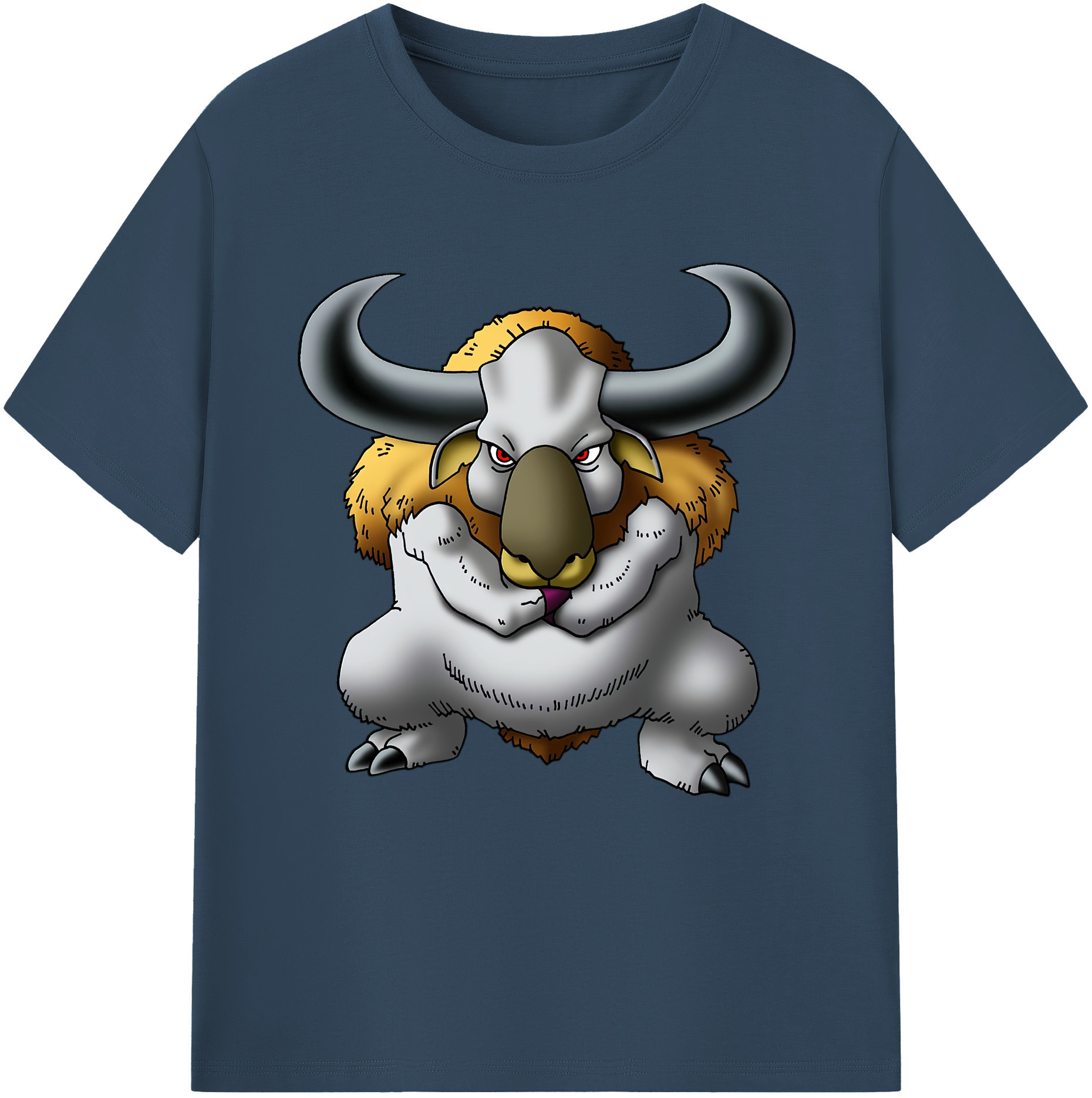 （画像用） ドラゴンクエスト Doragon Kuesuto Dragon Quest 綿100％半袖Tシャツ（フロントプリント）