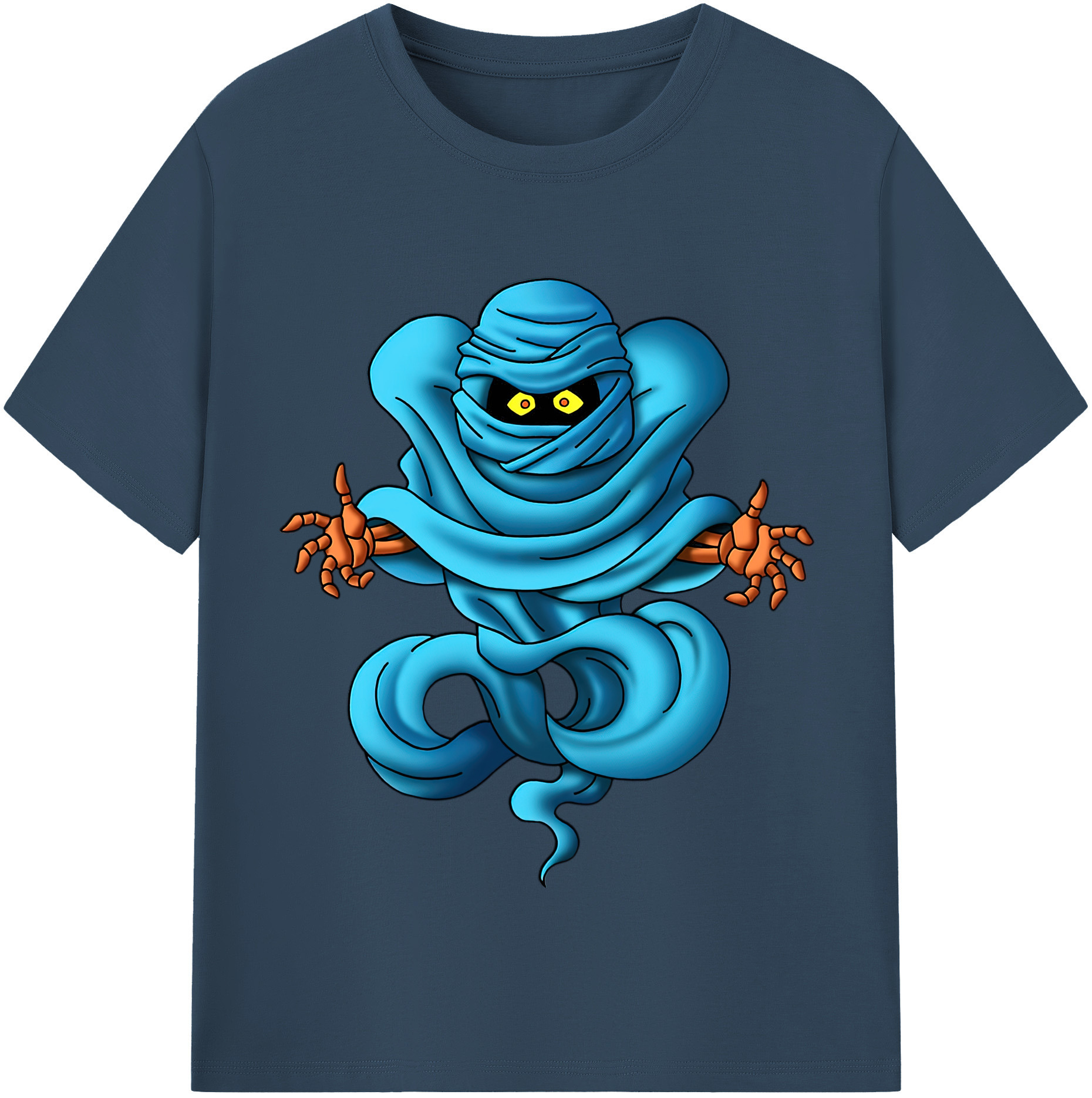 （画像用） ドラゴンクエスト Doragon Kuesuto Dragon Quest 綿100％半袖Tシャツ（フロントプリント）