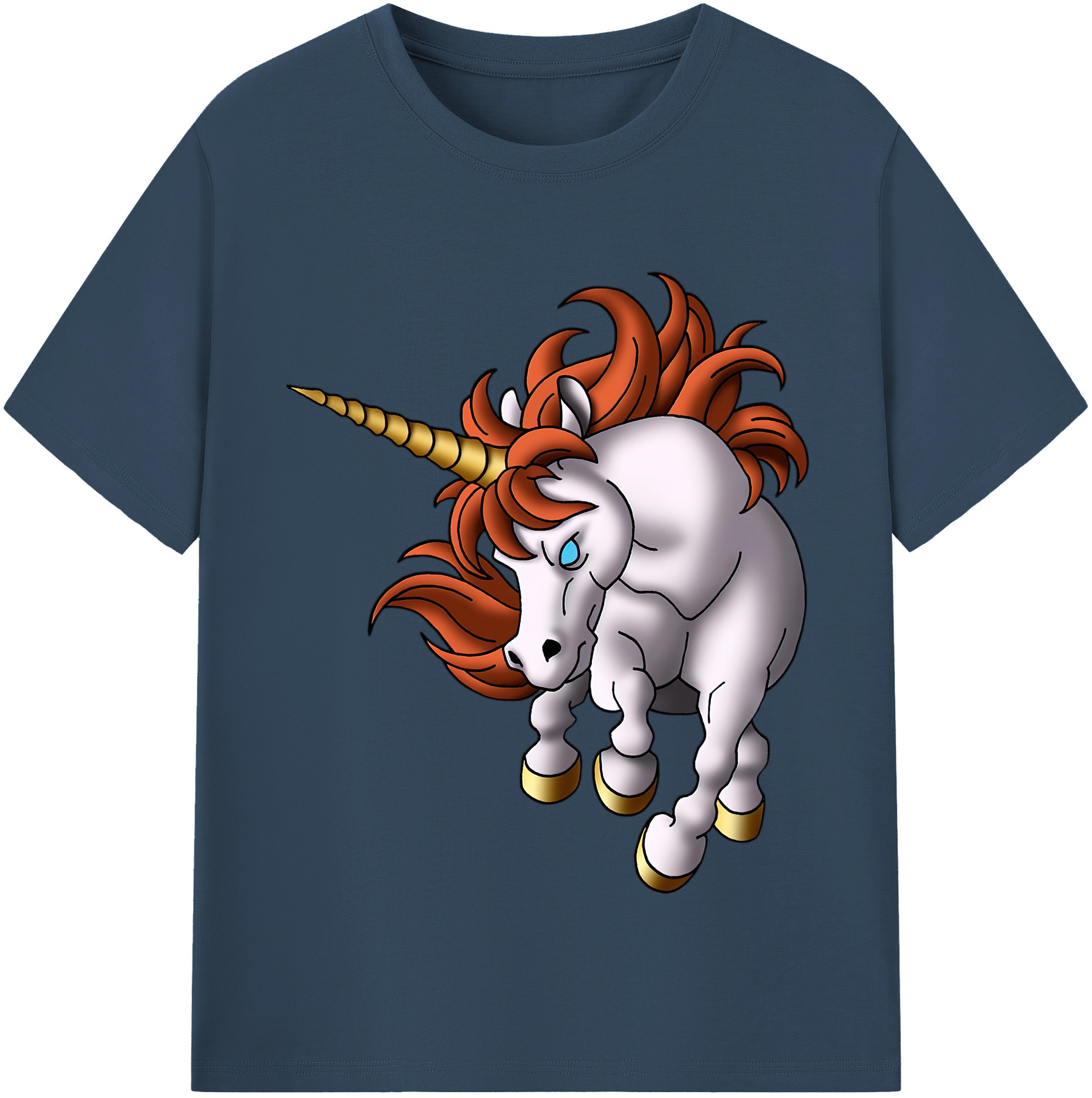 （画像用） ドラゴンクエスト Doragon Kuesuto Dragon Quest 綿100％半袖Tシャツ（フロントプリント）