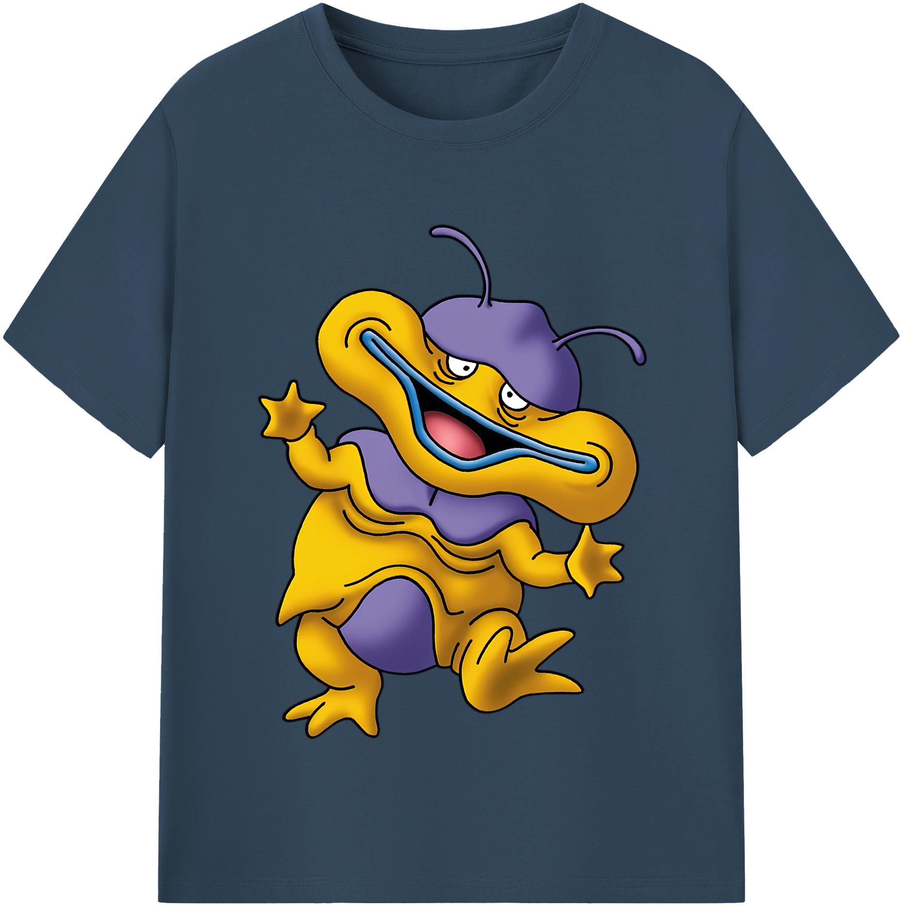 （画像用） ドラゴンクエスト Doragon Kuesuto Dragon Quest 綿100％半袖Tシャツ（フロントプリント）