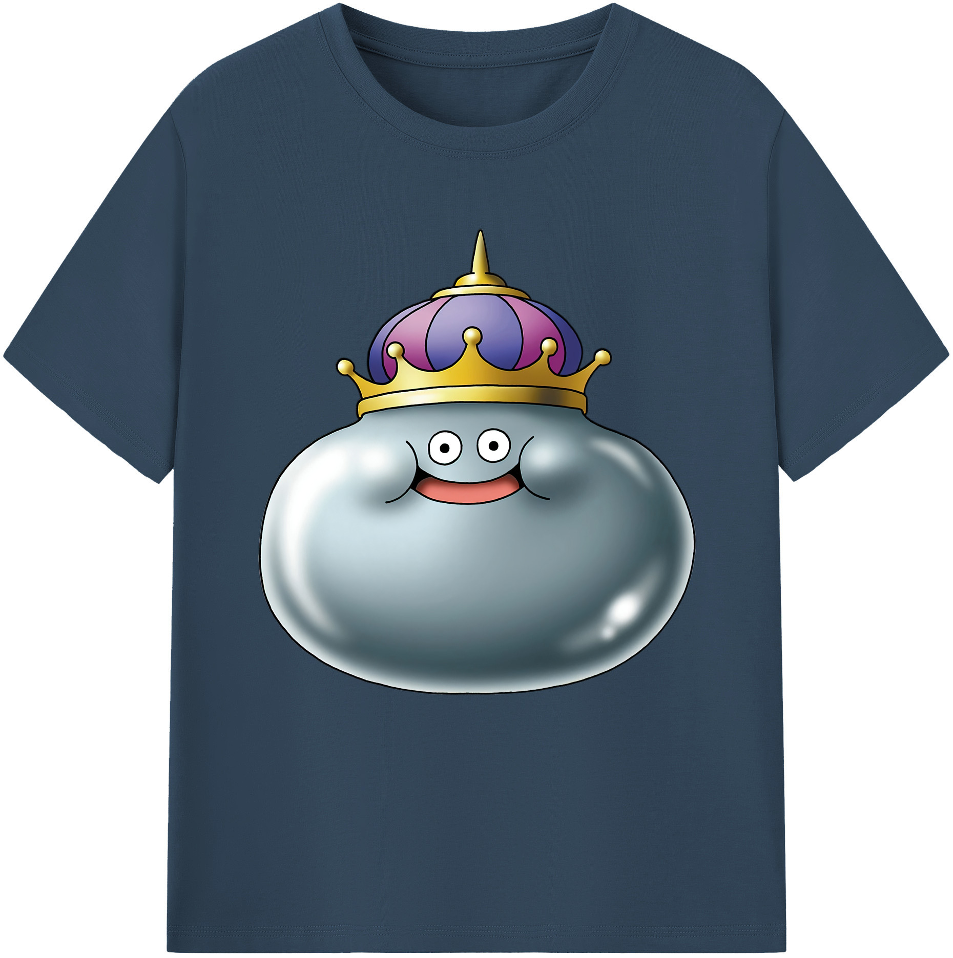 （画像用） ドラゴンクエスト Doragon Kuesuto Dragon Quest 綿100％半袖Tシャツ（フロントプリント）