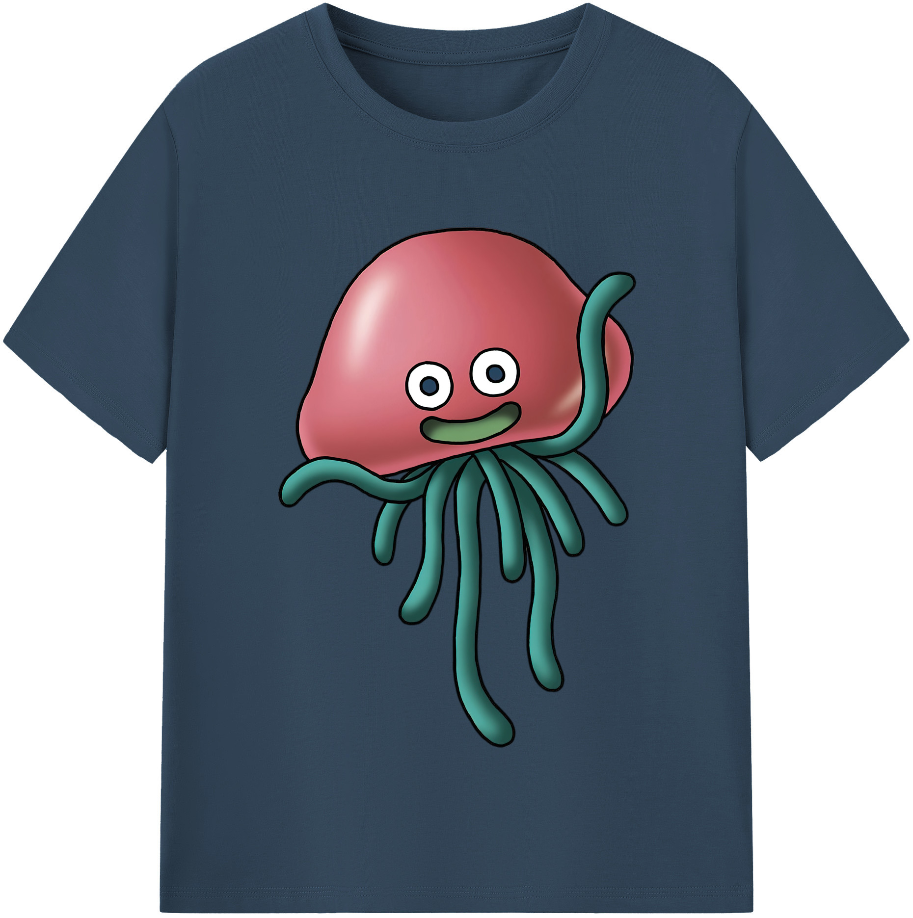 （画像用） ドラゴンクエスト Doragon Kuesuto Dragon Quest 綿100％半袖Tシャツ（フロントプリント）
