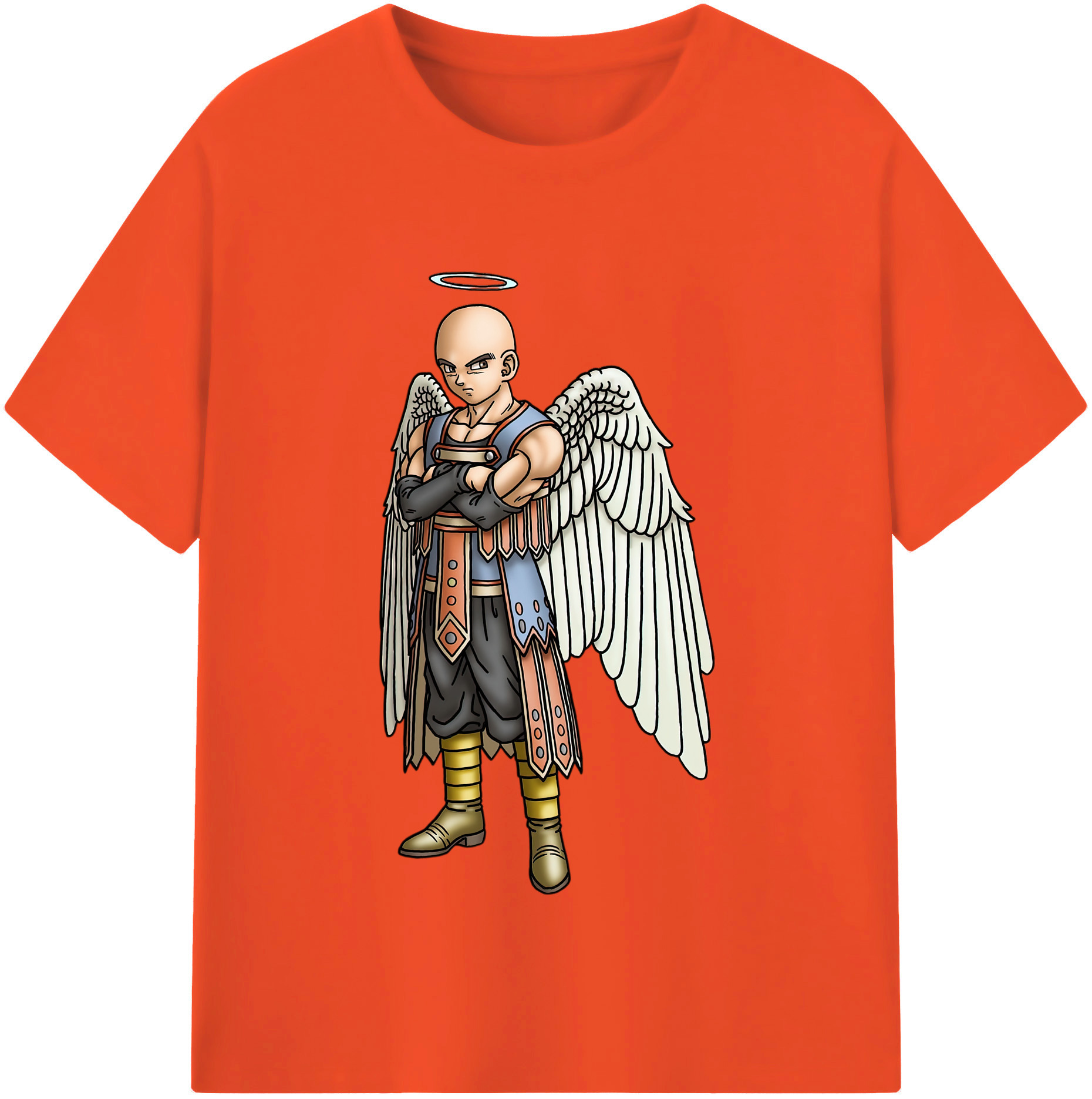 （画像用） ドラゴンクエスト Doragon Kuesuto Dragon Quest 綿100％半袖Tシャツ（フロントプリント）