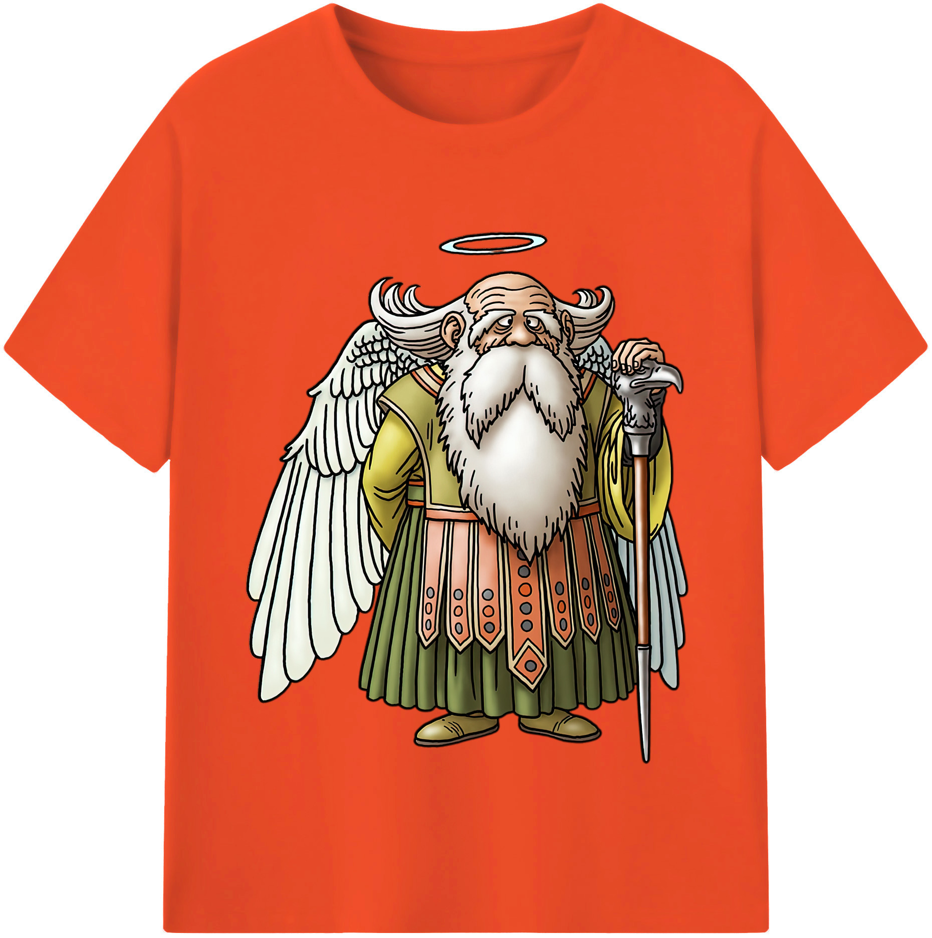 （画像用） ドラゴンクエスト Doragon Kuesuto Dragon Quest 綿100％半袖Tシャツ（フロントプリント）