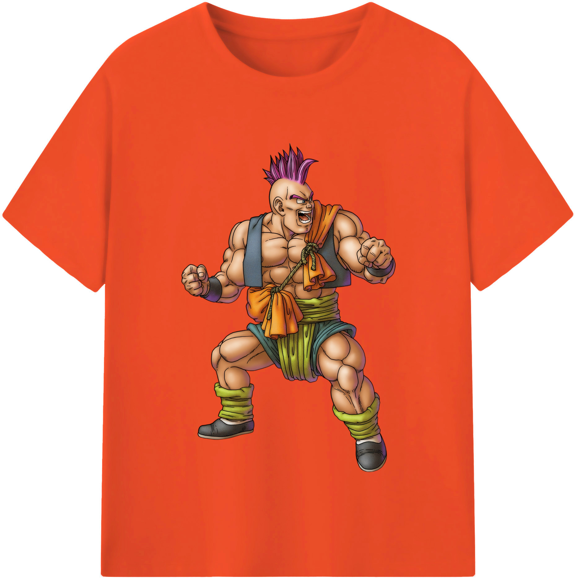 （画像用） ドラゴンクエスト Doragon Kuesuto Dragon Quest 綿100％半袖Tシャツ（フロントプリント）