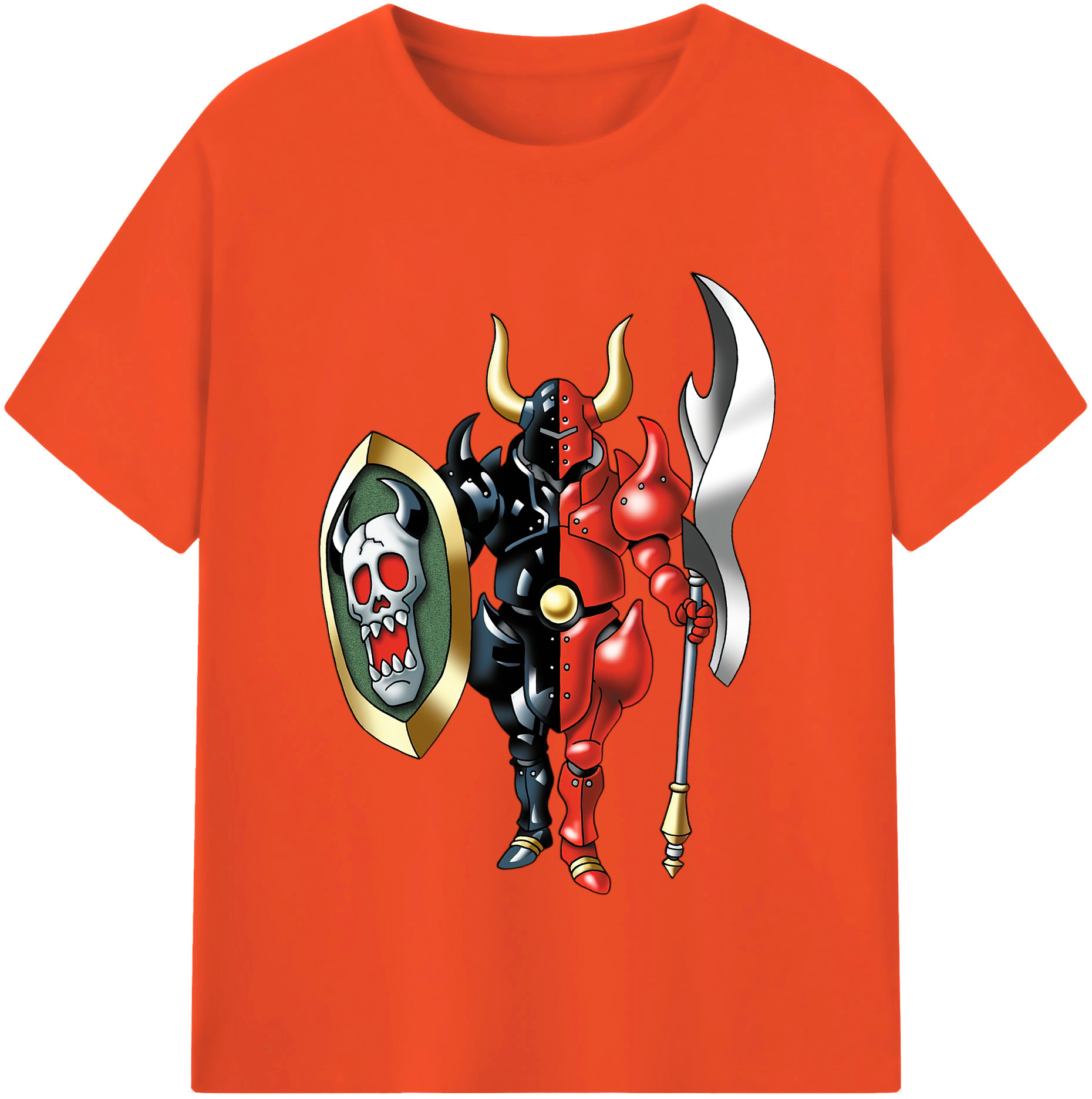 （画像用） ドラゴンクエスト Doragon Kuesuto Dragon Quest 綿100％半袖Tシャツ（フロントプリント）