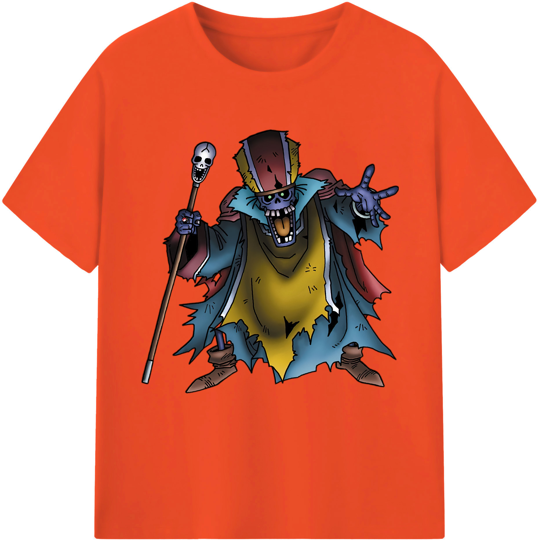 （画像用） ドラゴンクエスト Doragon Kuesuto Dragon Quest 綿100％半袖Tシャツ（フロントプリント）