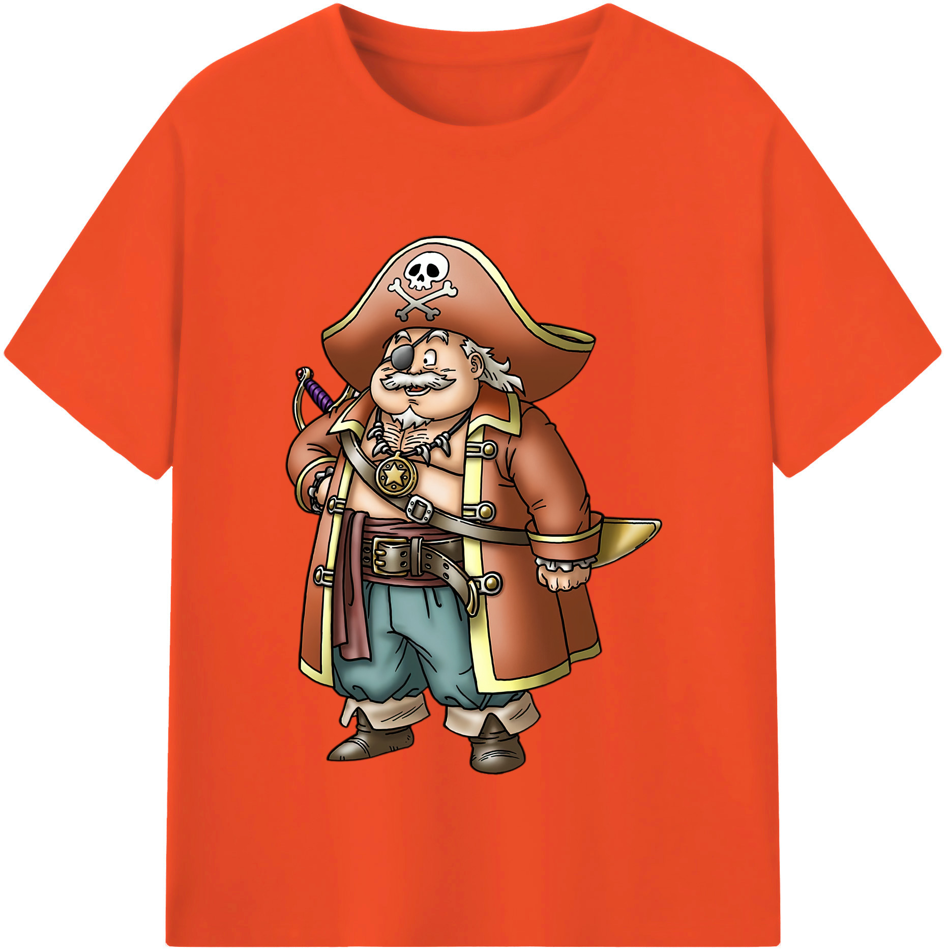 （画像用） ドラゴンクエスト Doragon Kuesuto Dragon Quest 綿100％半袖Tシャツ（フロントプリント）