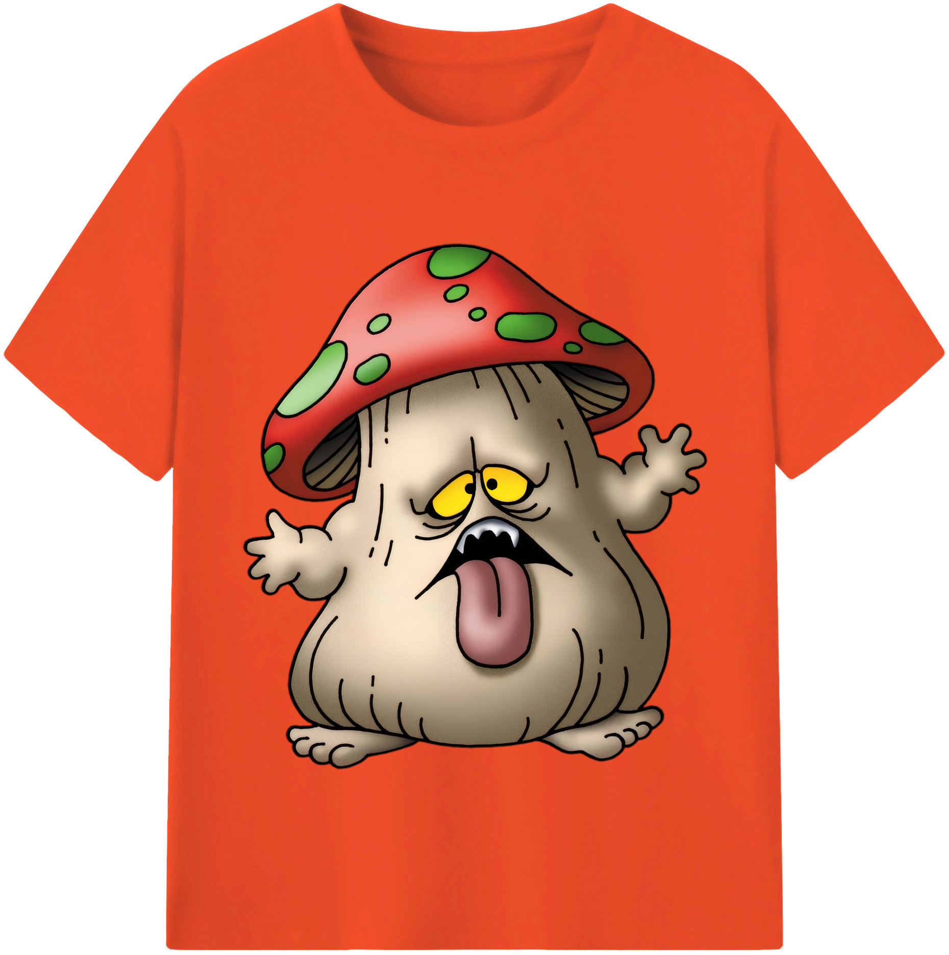 （画像用） ドラゴンクエスト Doragon Kuesuto Dragon Quest 綿100％半袖Tシャツ（フロントプリント）