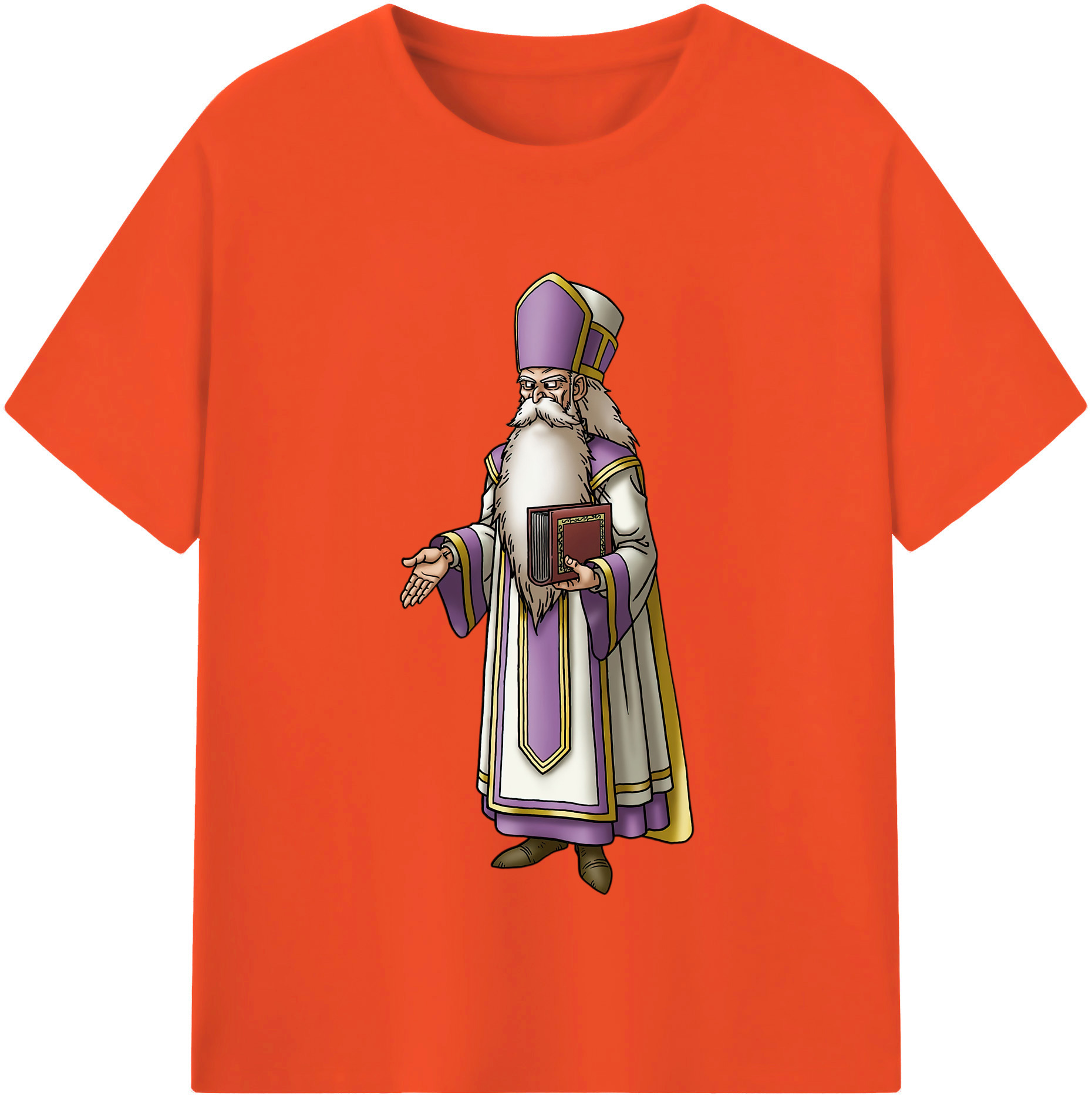 （画像用） ドラゴンクエスト Doragon Kuesuto Dragon Quest 綿100％半袖Tシャツ（フロントプリント）