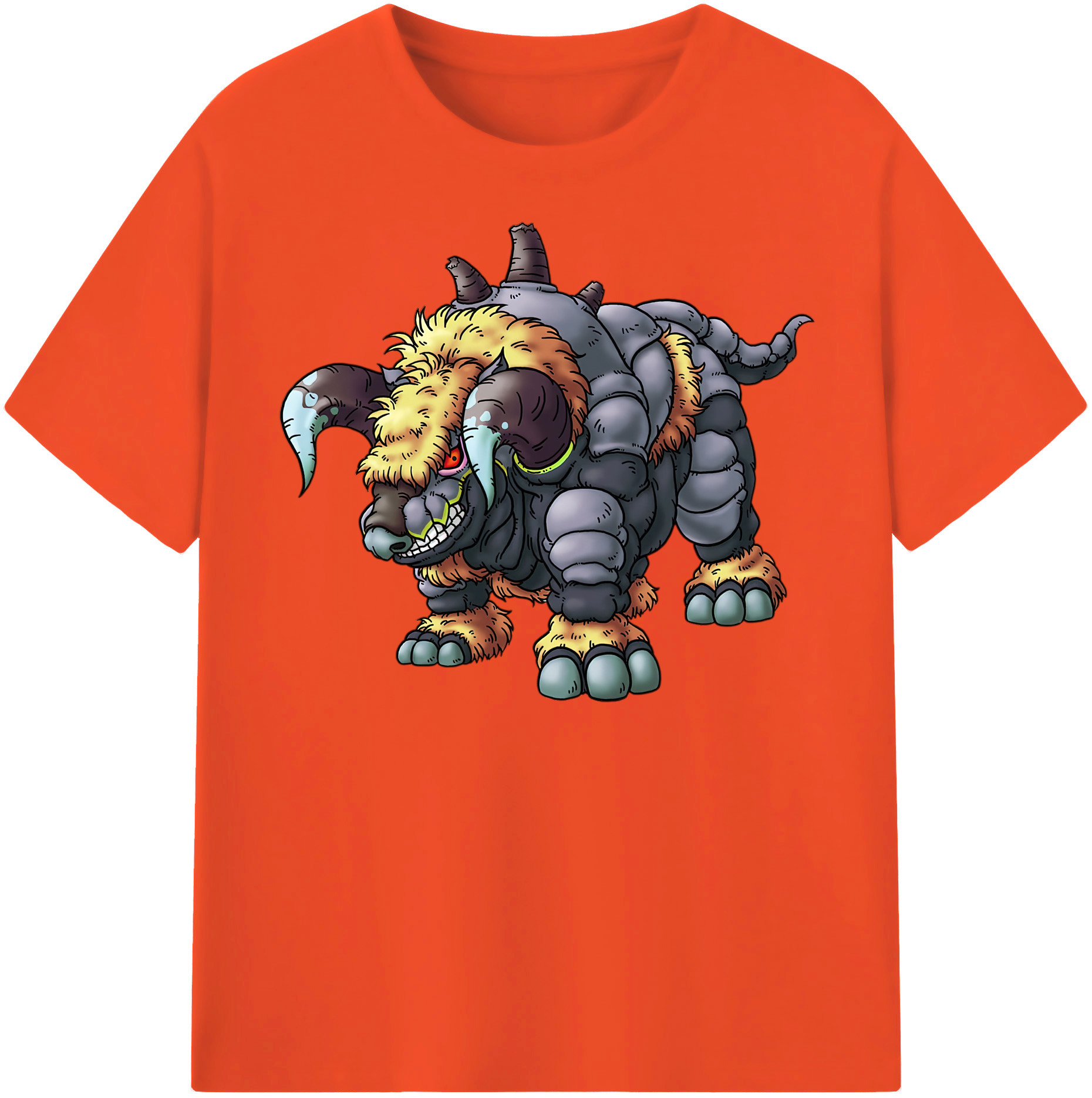 （画像用） ドラゴンクエスト Doragon Kuesuto Dragon Quest 綿100％半袖Tシャツ（フロントプリント）
