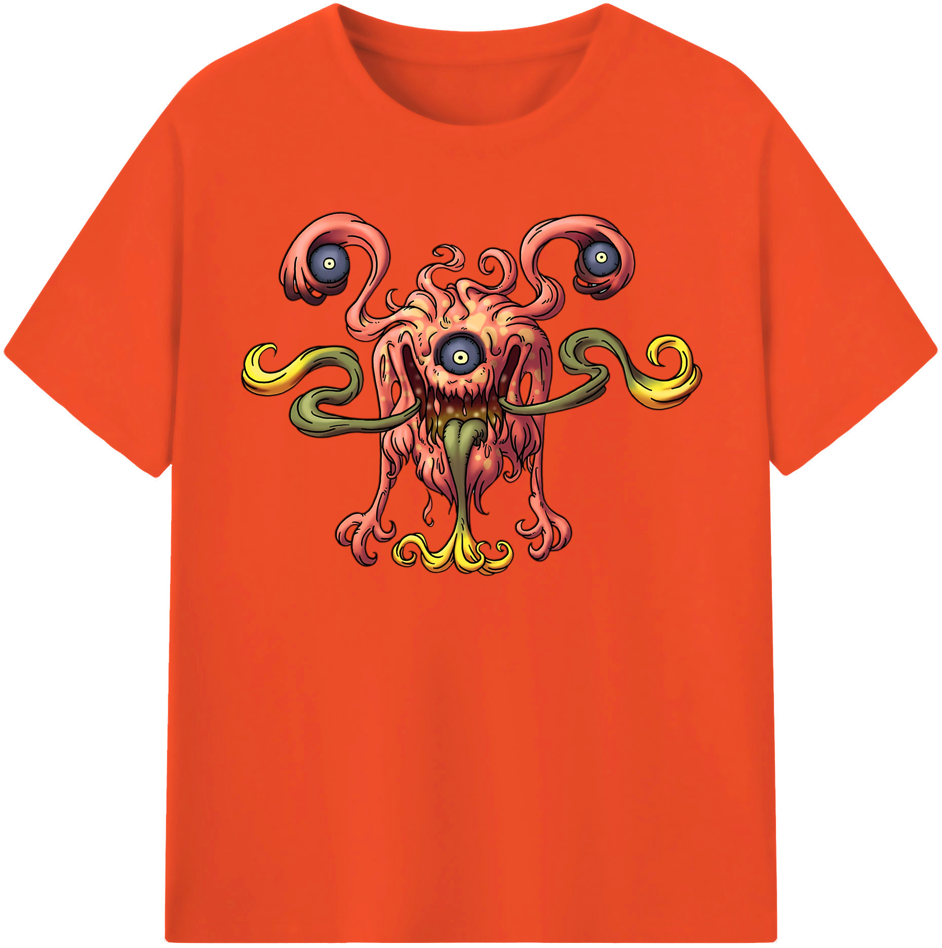 （画像用） ドラゴンクエスト Doragon Kuesuto Dragon Quest 綿100％半袖Tシャツ（フロントプリント）