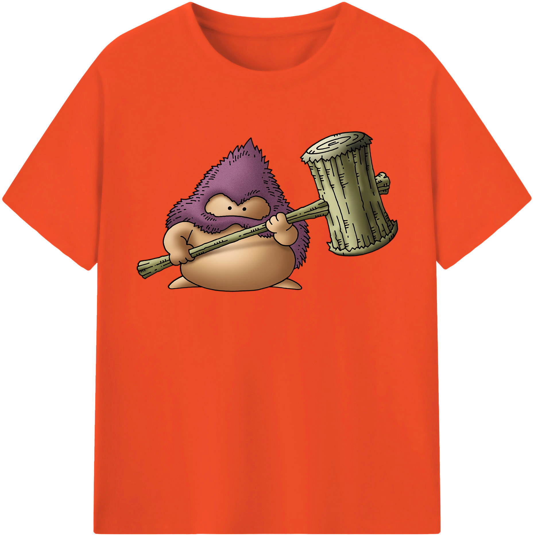 （画像用） ドラゴンクエスト Doragon Kuesuto Dragon Quest 綿100％半袖Tシャツ（フロントプリント）