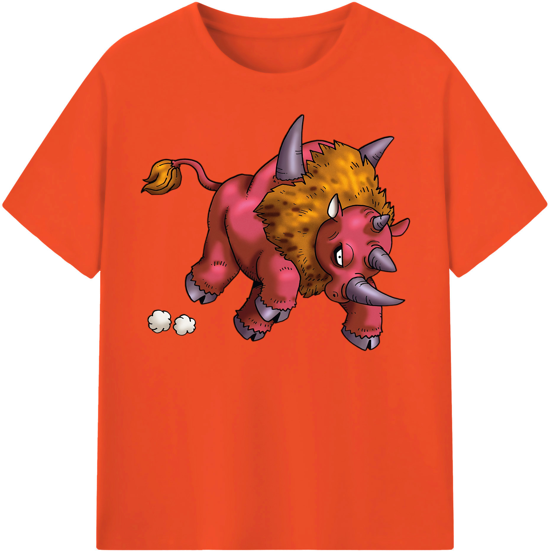（画像用） ドラゴンクエスト Doragon Kuesuto Dragon Quest 綿100％半袖Tシャツ（フロントプリント）