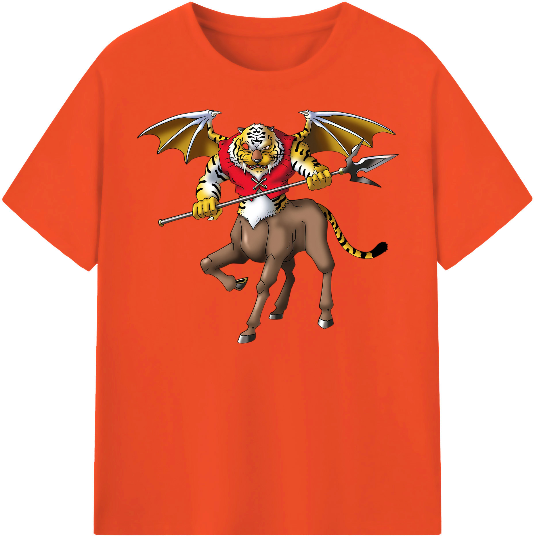 （画像用） ドラゴンクエスト Doragon Kuesuto Dragon Quest 綿100％半袖Tシャツ（フロントプリント）