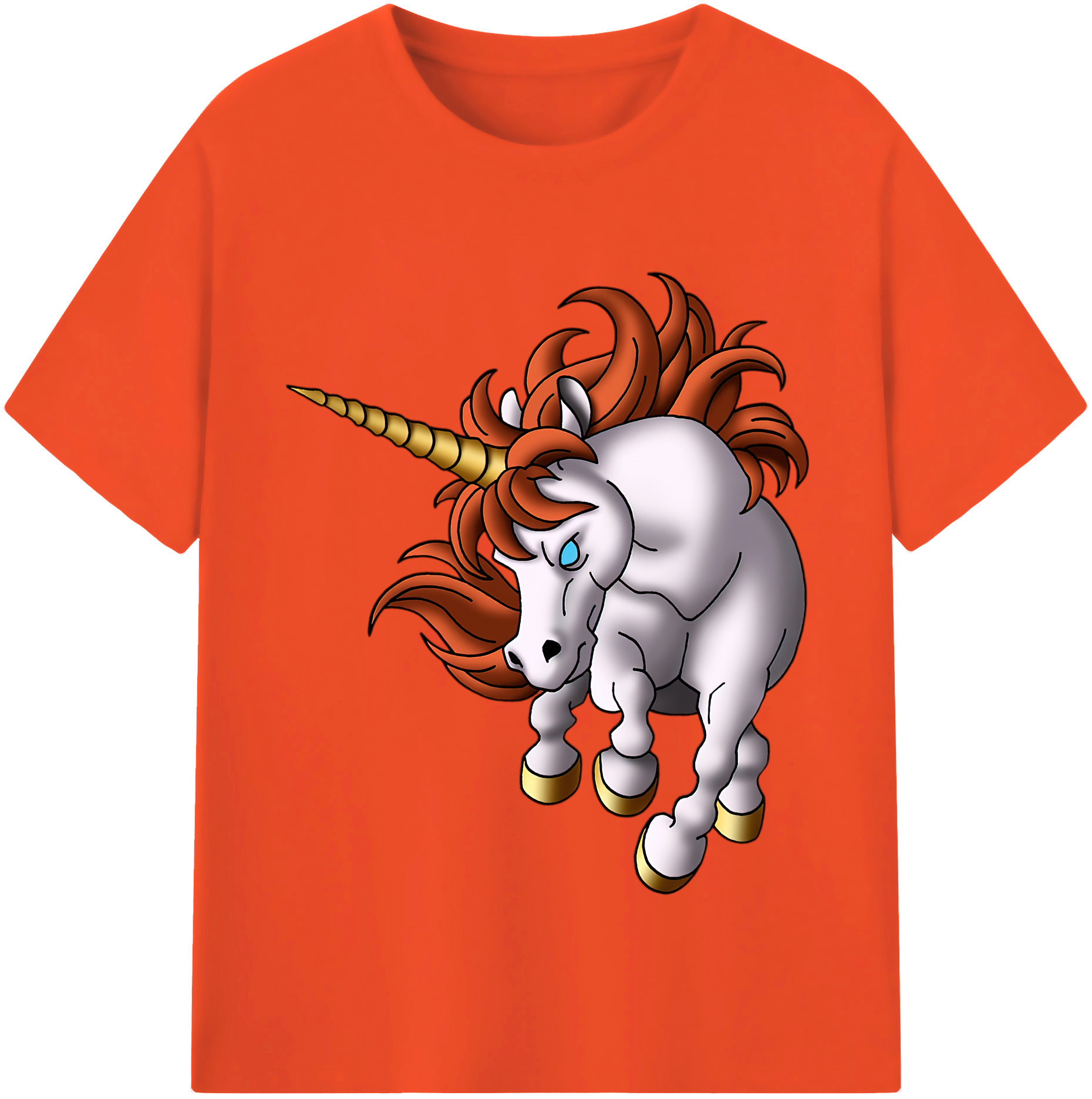 （画像用） ドラゴンクエスト Doragon Kuesuto Dragon Quest 綿100％半袖Tシャツ（フロントプリント）