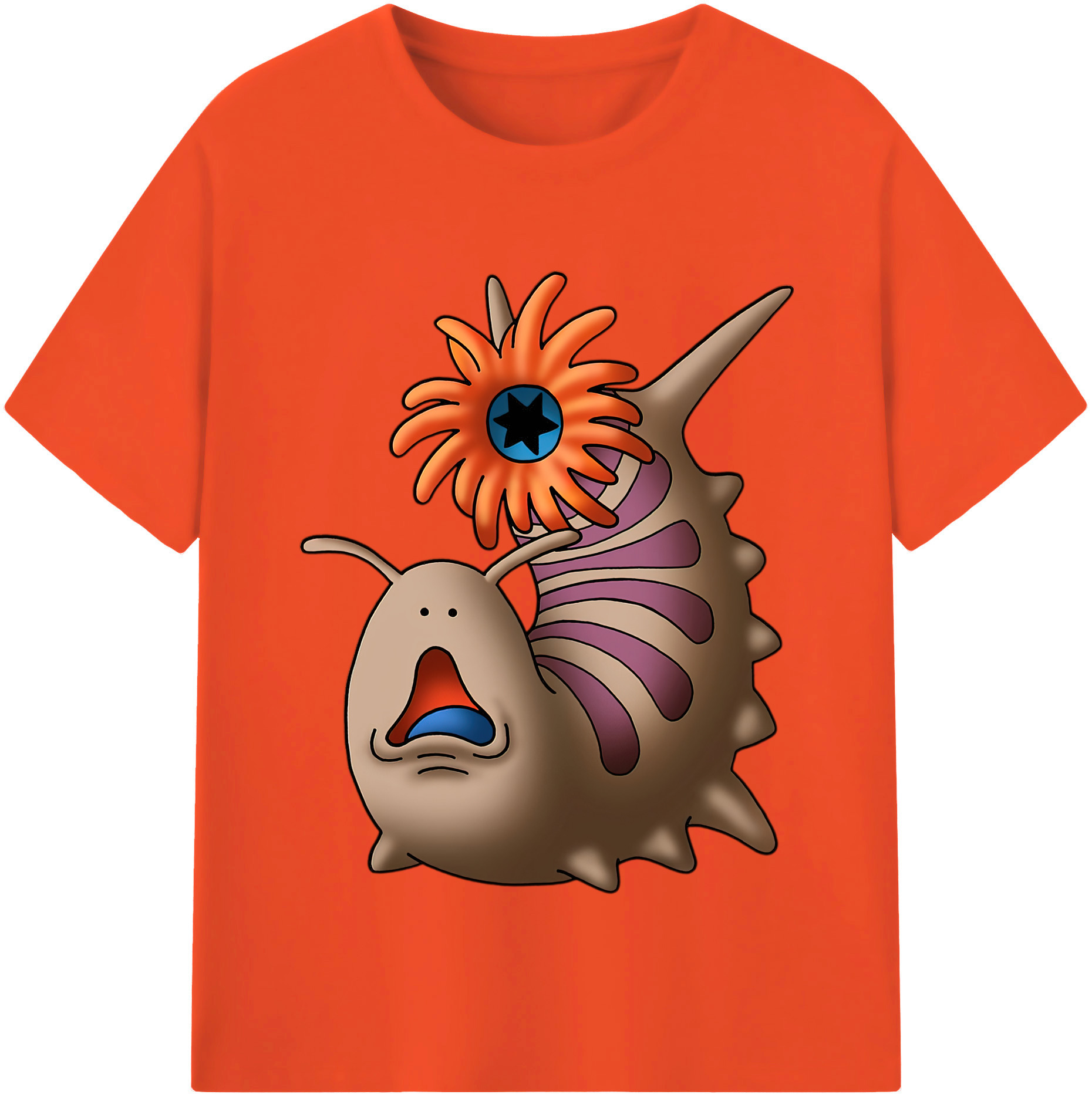 （画像用） ドラゴンクエスト Doragon Kuesuto Dragon Quest 綿100％半袖Tシャツ（フロントプリント）