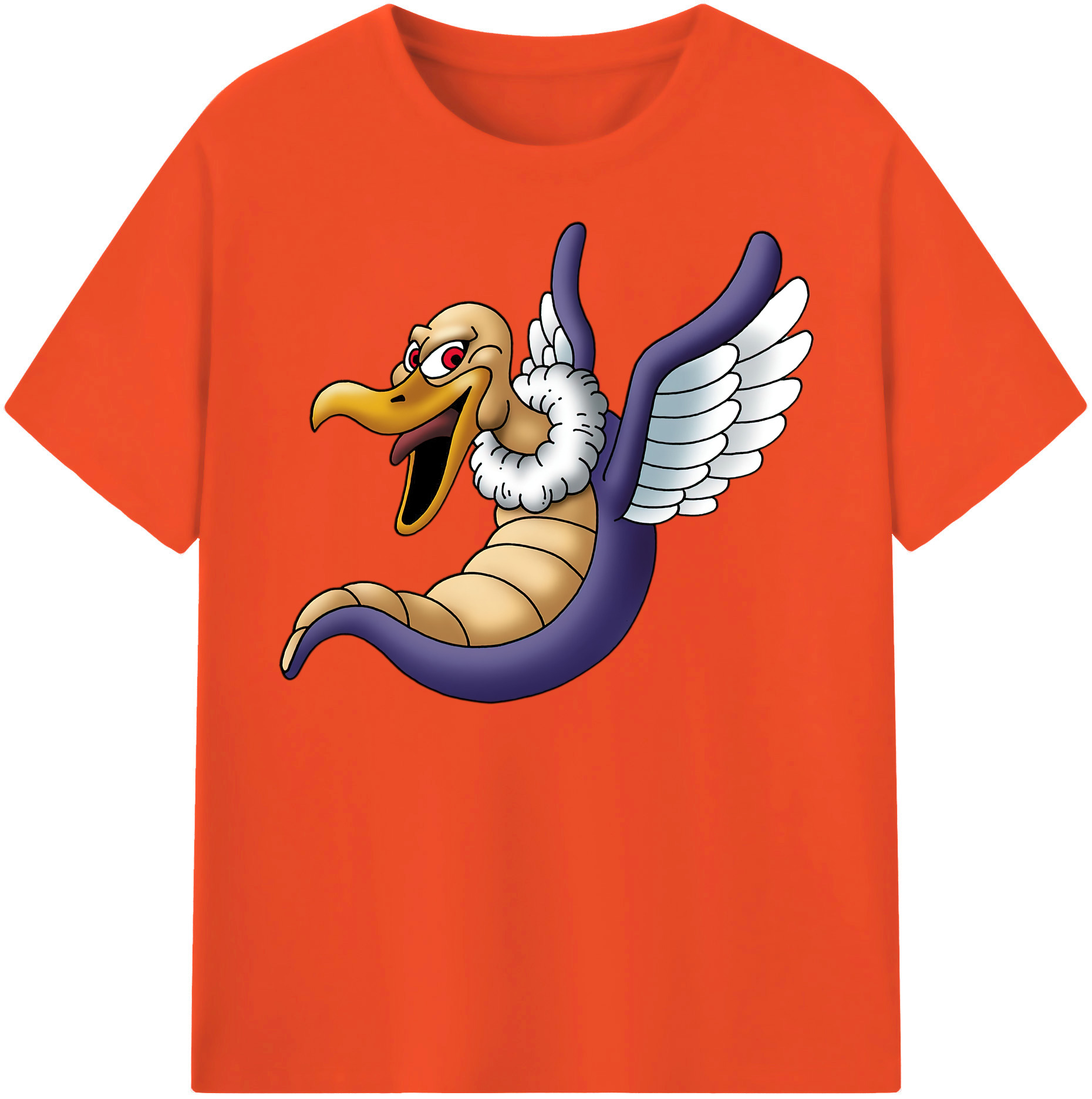 （画像用） ドラゴンクエスト Doragon Kuesuto Dragon Quest 綿100％半袖Tシャツ（フロントプリント）