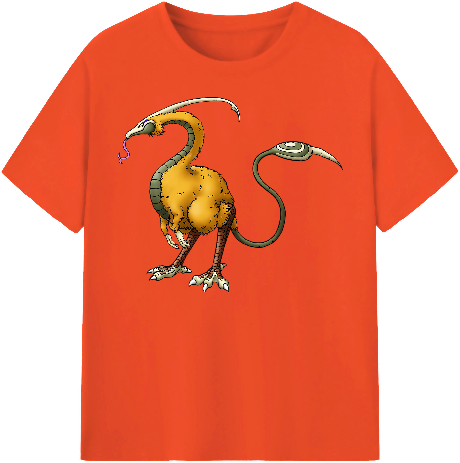 （画像用） ドラゴンクエスト Doragon Kuesuto Dragon Quest 綿100％半袖Tシャツ（フロントプリント）