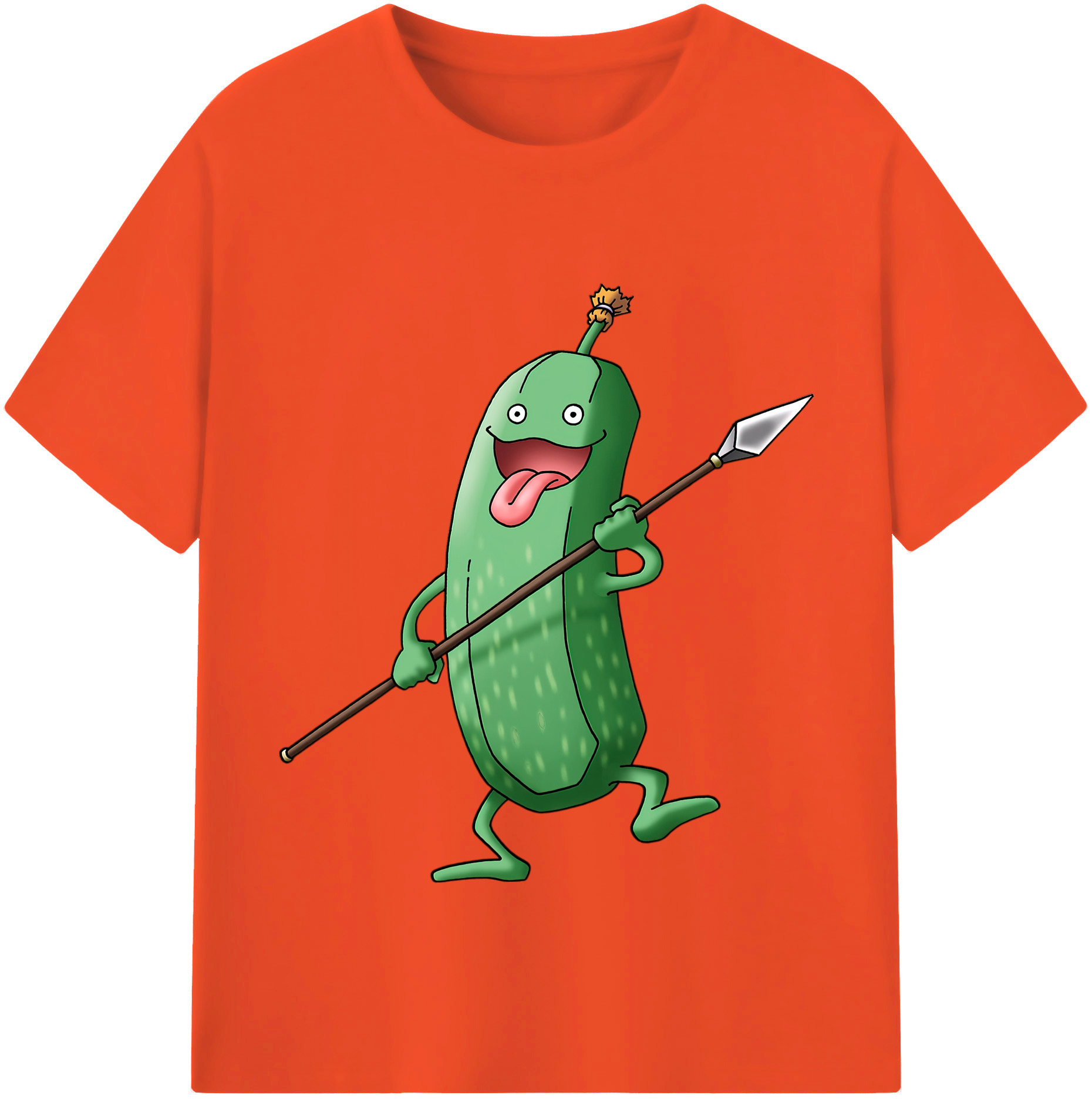 （画像用） ドラゴンクエスト Doragon Kuesuto Dragon Quest 綿100％半袖Tシャツ（フロントプリント）