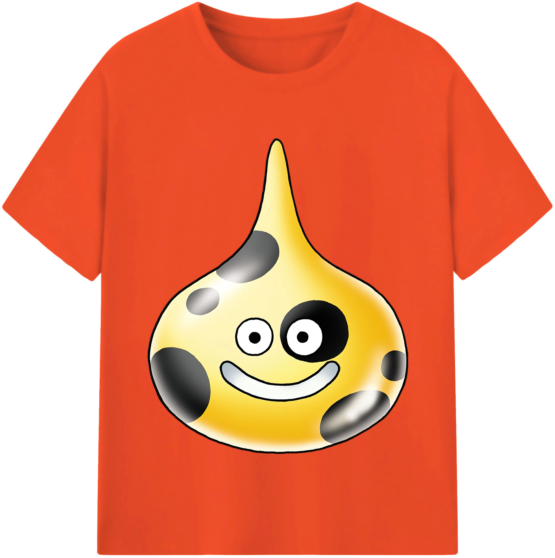 （画像用） ドラゴンクエスト Doragon Kuesuto Dragon Quest 綿100％半袖Tシャツ（フロントプリント）