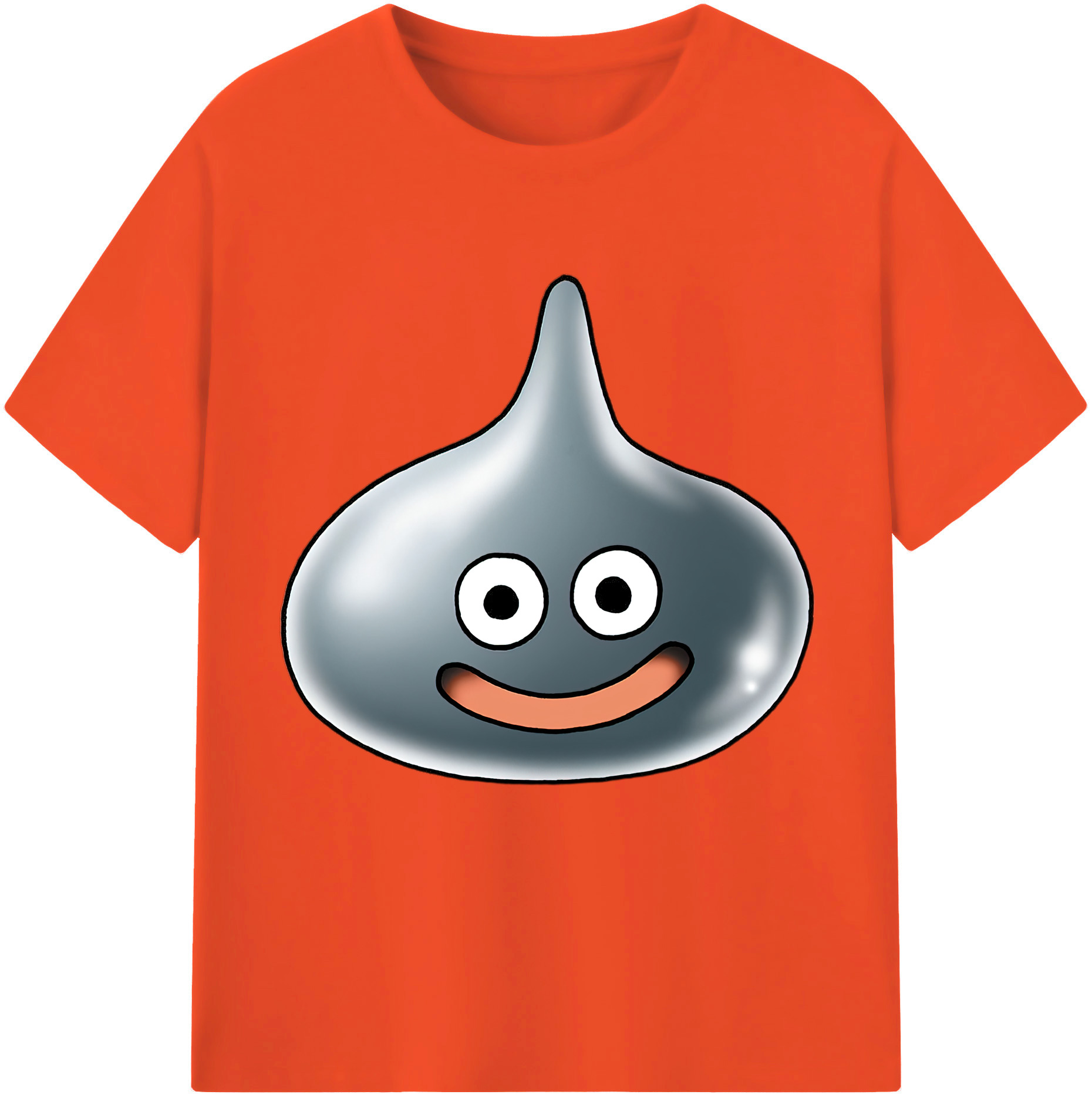 （画像用） ドラゴンクエスト Doragon Kuesuto Dragon Quest 綿100％半袖Tシャツ（フロントプリント）