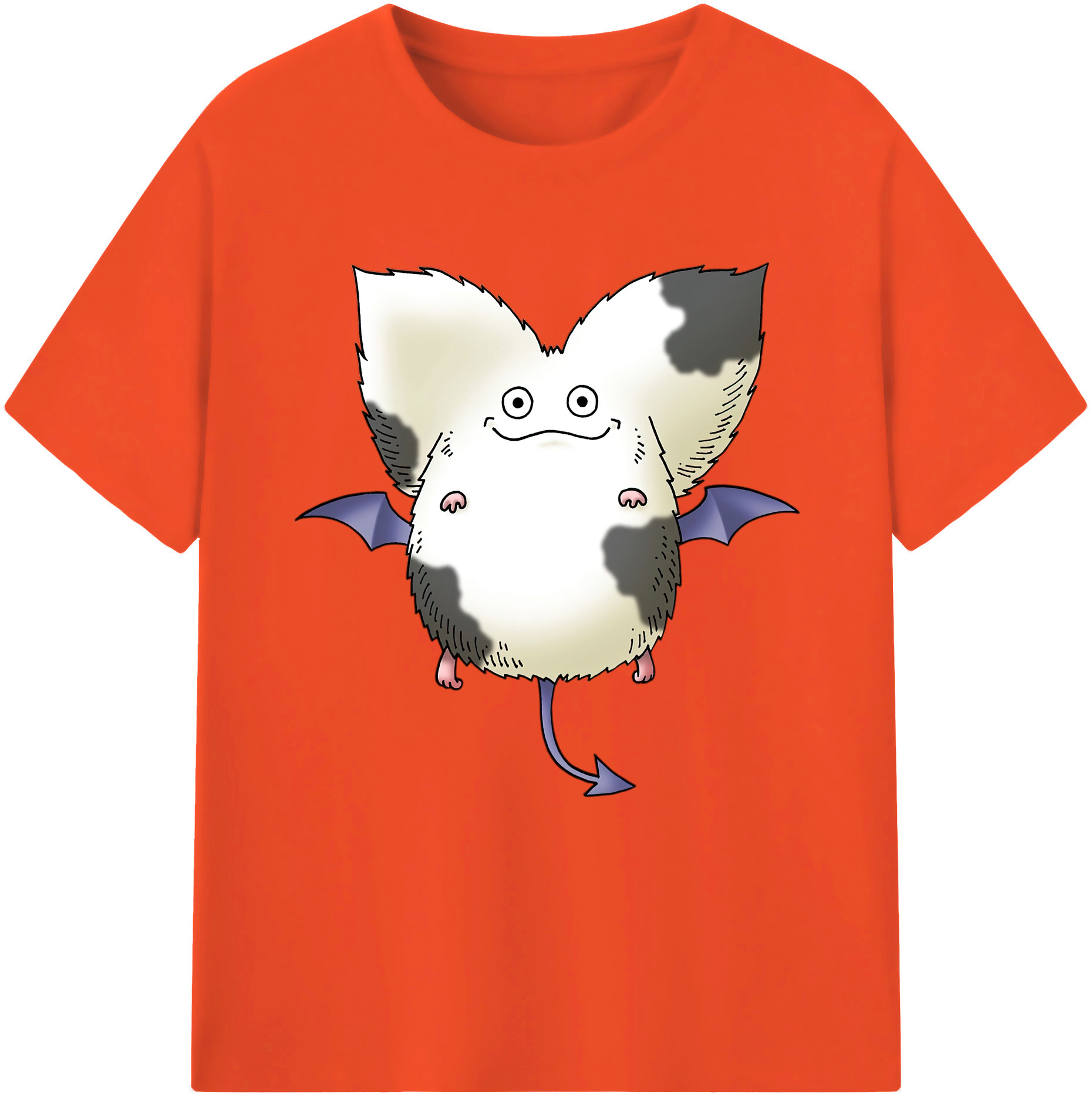 （画像用） ドラゴンクエスト Doragon Kuesuto Dragon Quest 綿100％半袖Tシャツ（フロントプリント）