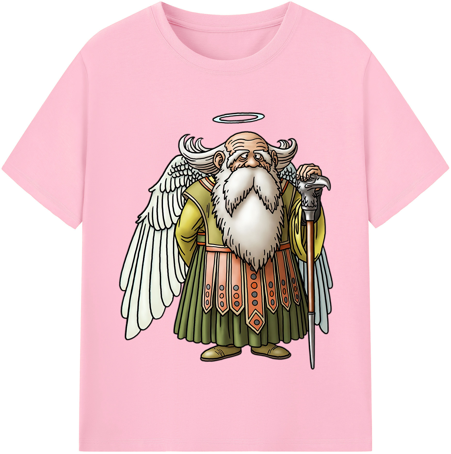 （画像用） ドラゴンクエスト Doragon Kuesuto Dragon Quest 綿100％半袖Tシャツ（フロントプリント）