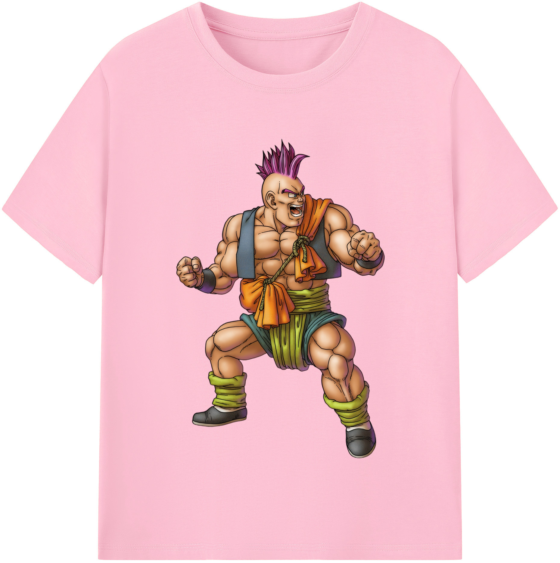（画像用） ドラゴンクエスト Doragon Kuesuto Dragon Quest 綿100％半袖Tシャツ（フロントプリント）