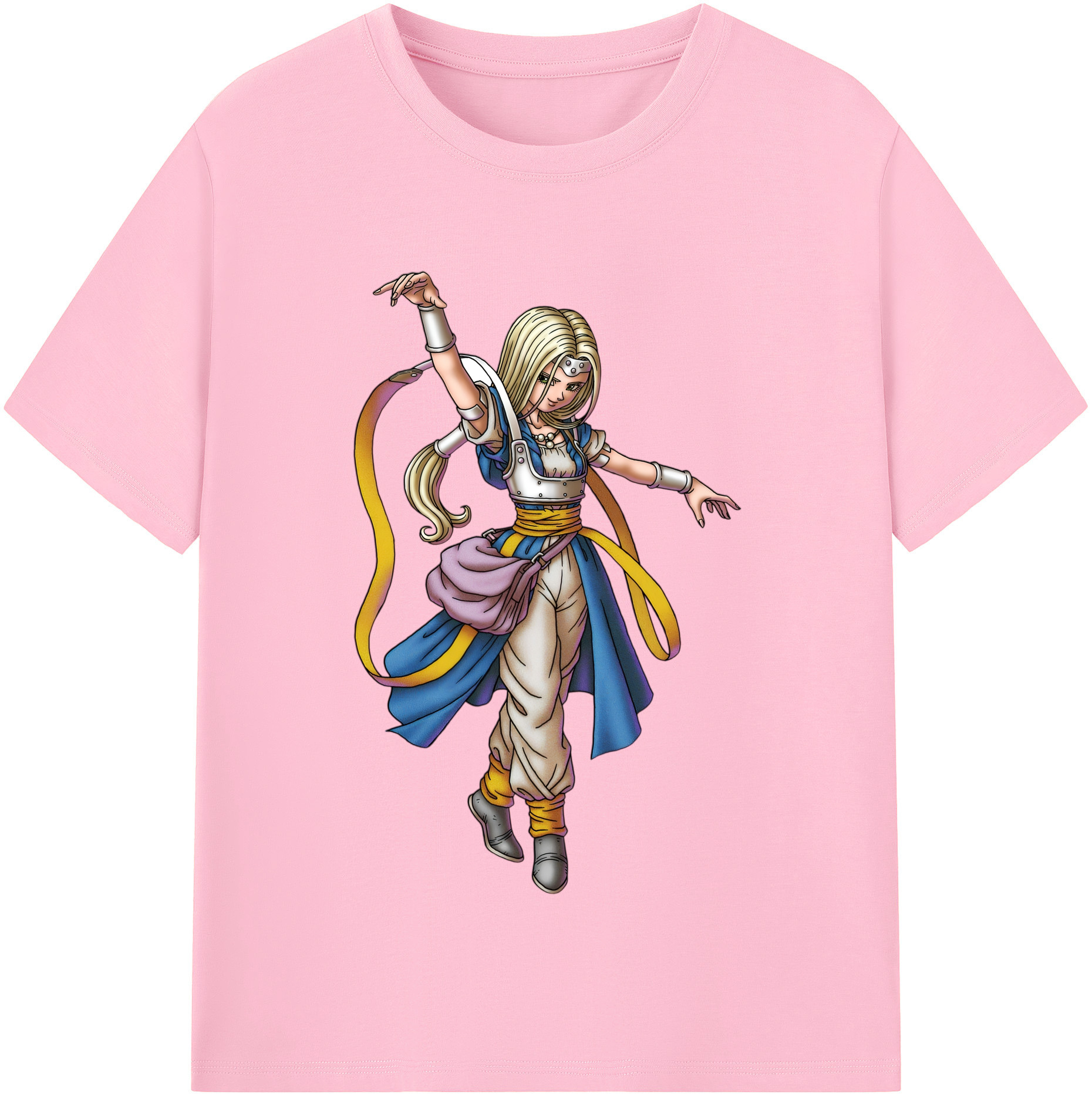 （画像用） ドラゴンクエスト Doragon Kuesuto Dragon Quest 綿100％半袖Tシャツ（フロントプリント）